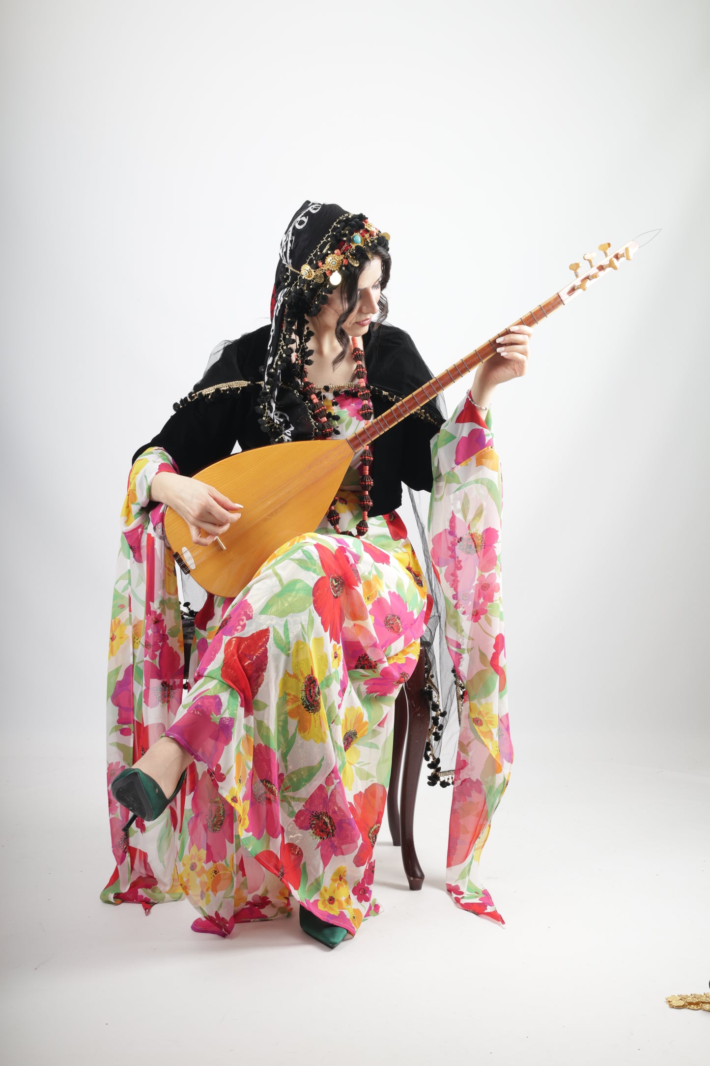 Gul kash Kurdish Deess with Kolwane 4 items