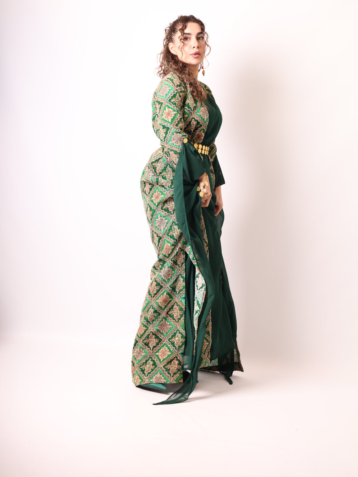 Monire Dark green 3 items