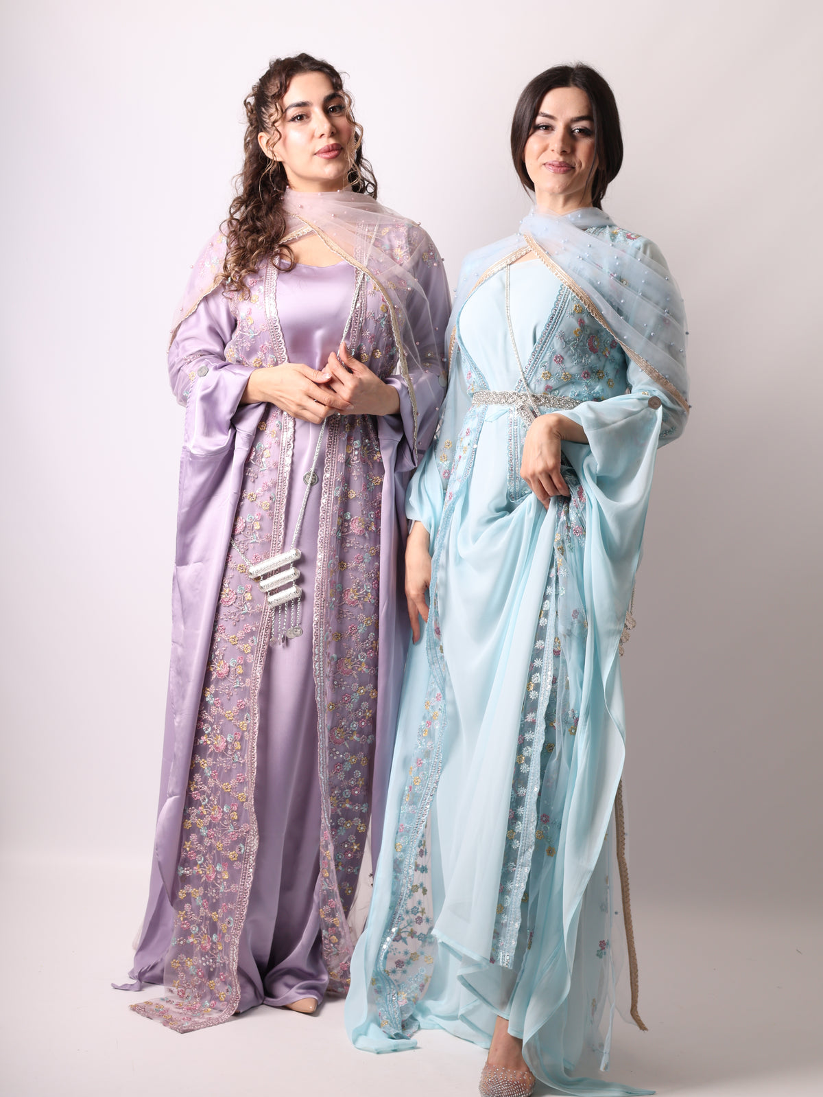 Soma Kurdish Dress Sky Blue Soma سۆما