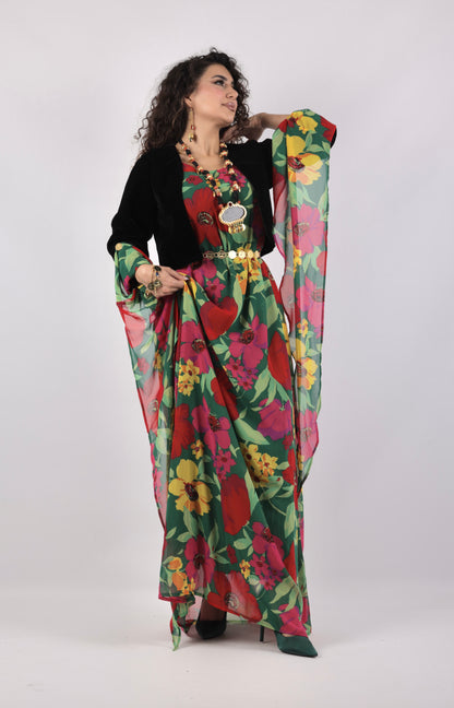 Kurdish Drsss Gulkash with Salte 3 items