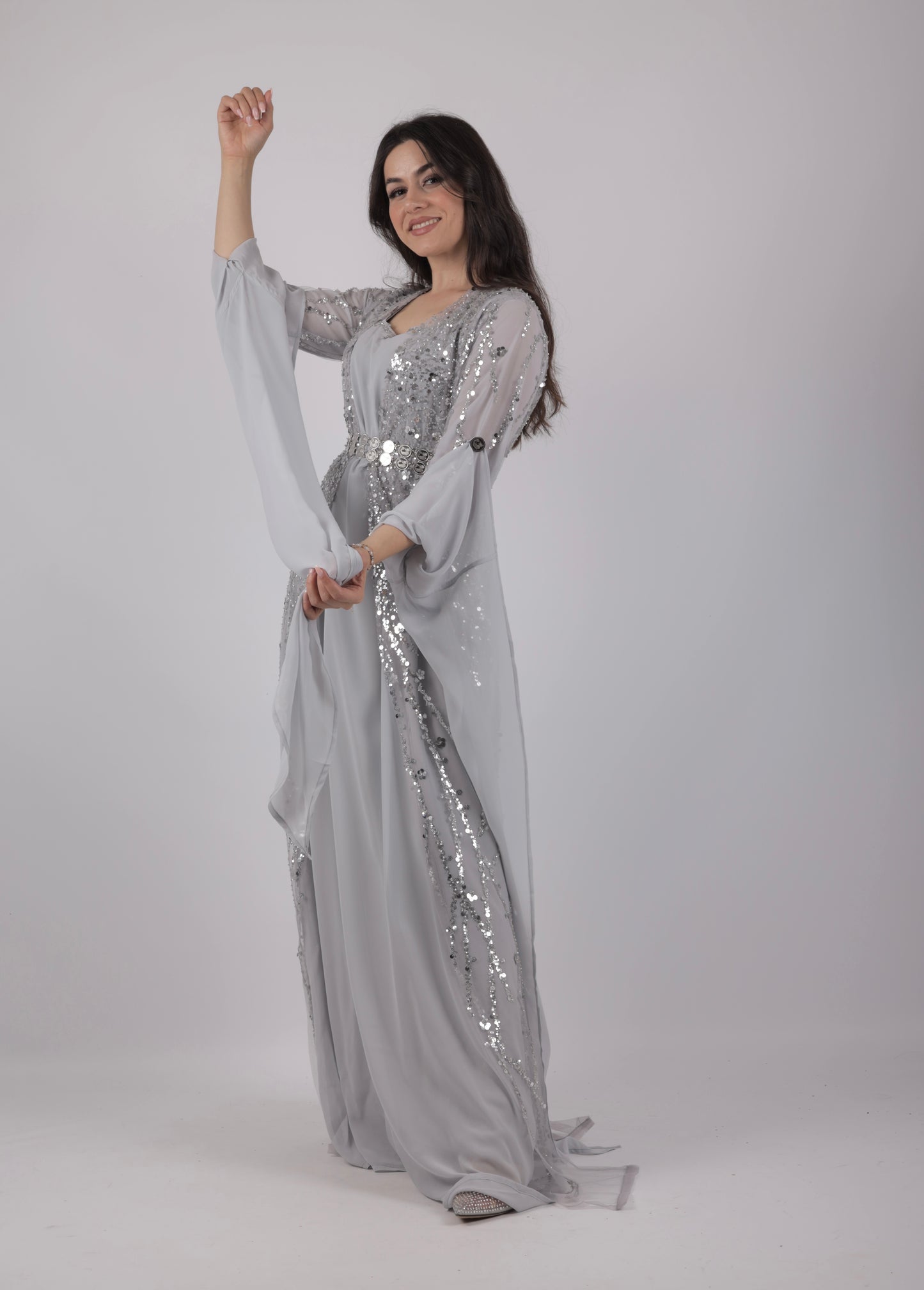 Newroz Collection Grey with Silver