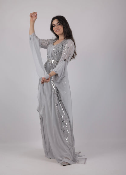 Newroz Collection Grey with Silver
