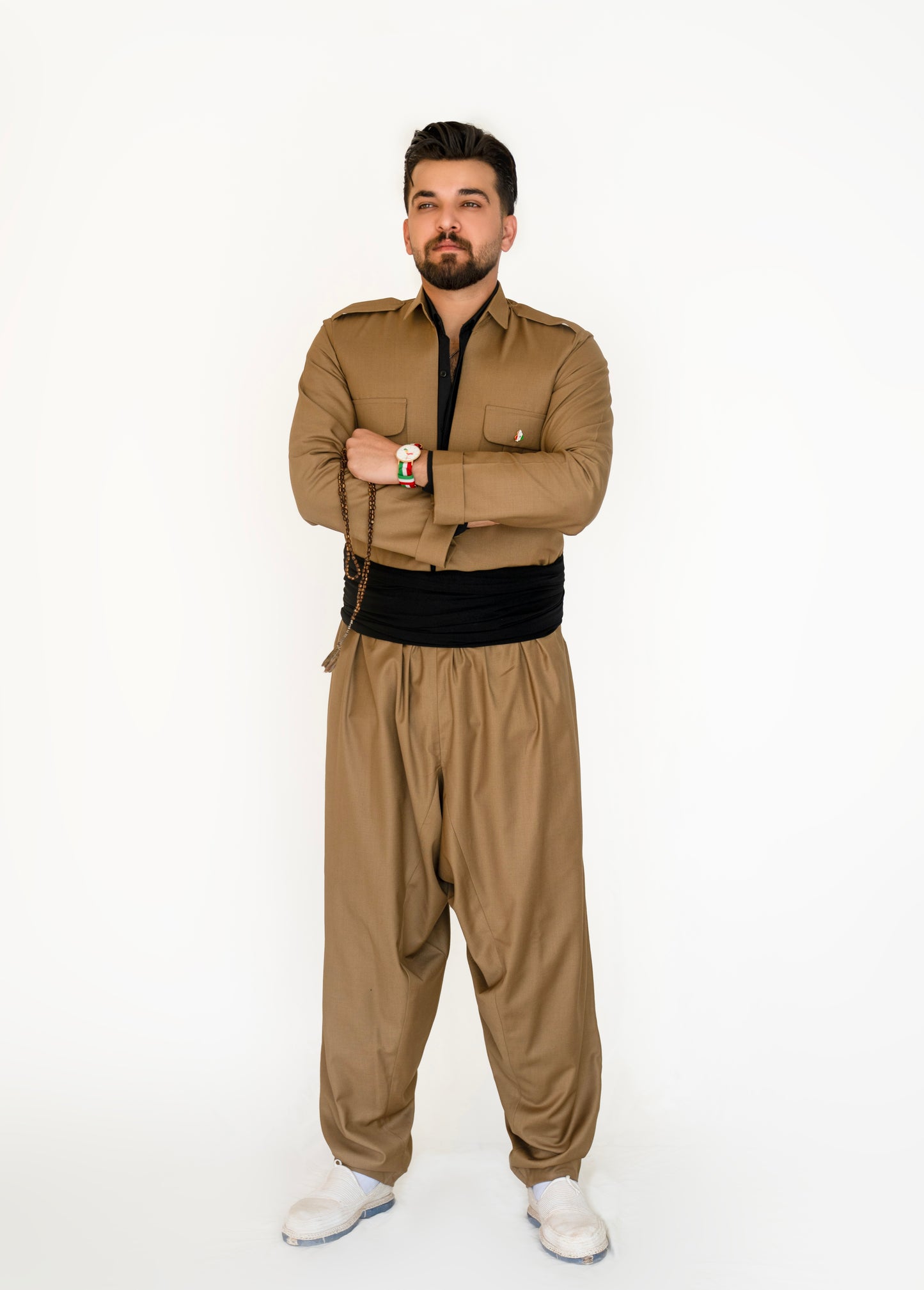 Kurdish Men’s Outfit – Shal u Shapik | Jli Kurdi Kawa, Pantol & Peshtwen