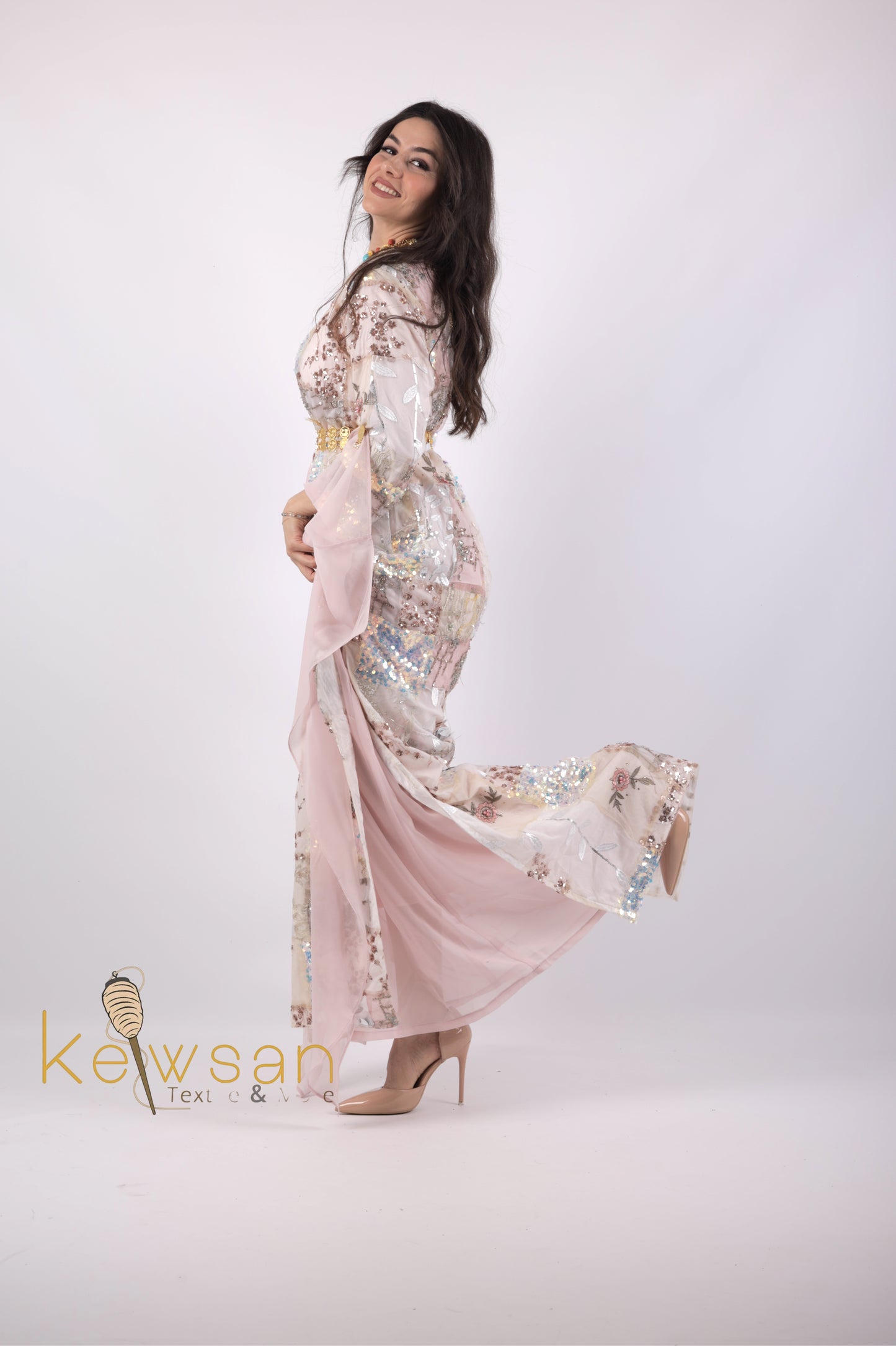 Beyan Eco Collection ژینگە کالکشن includes Belt and Arm pin Shamaran collection