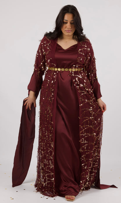 Larzane Maroon BurgundyKewsan textile and more Kurdish women, Kurdish clothes, Kurdische kleider