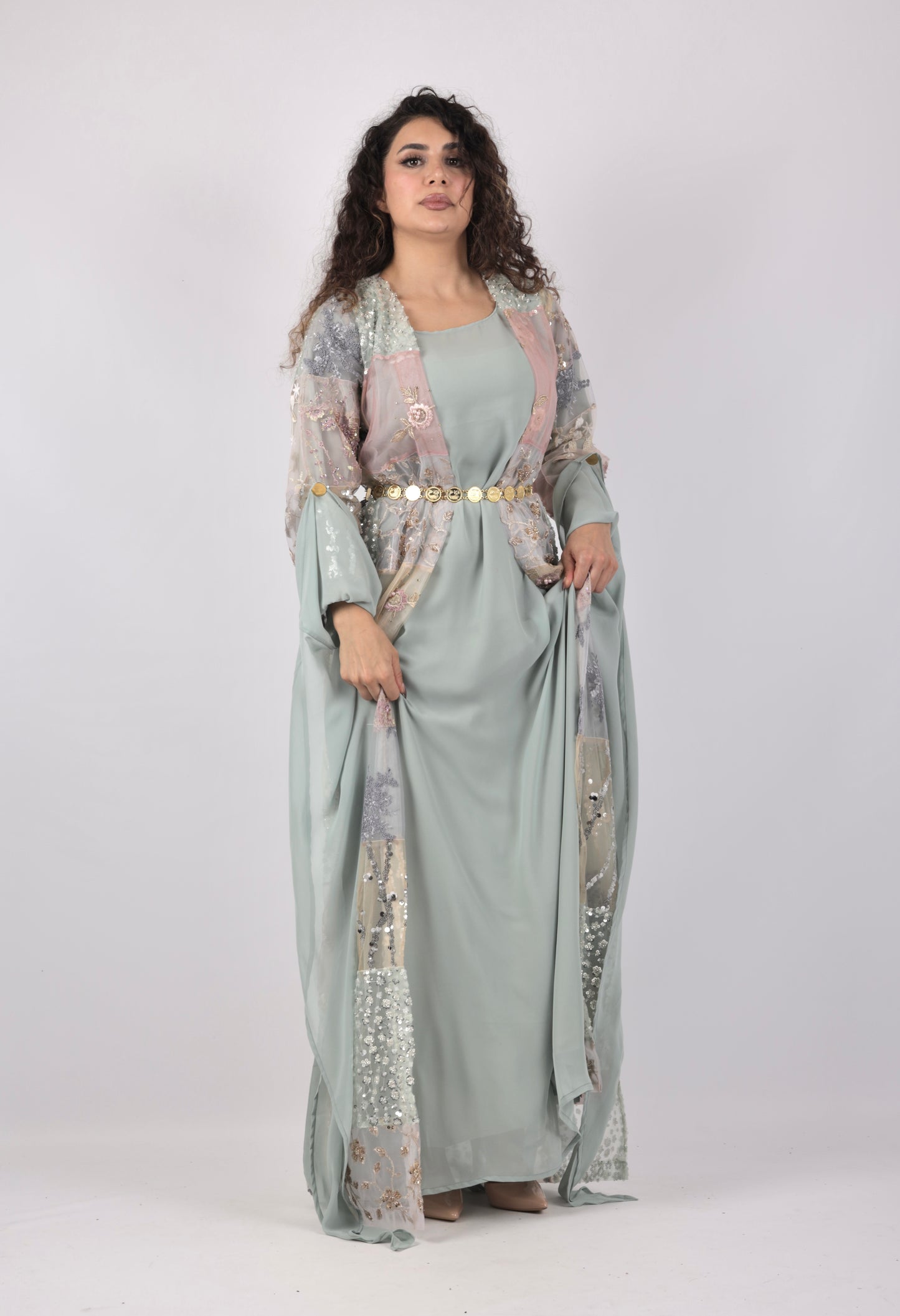 Awesar – Exclusive Kurdish Eco Set  Handcrafted • Sustainable • Meaningful  5 items and includes Belt and Arm pins as gift