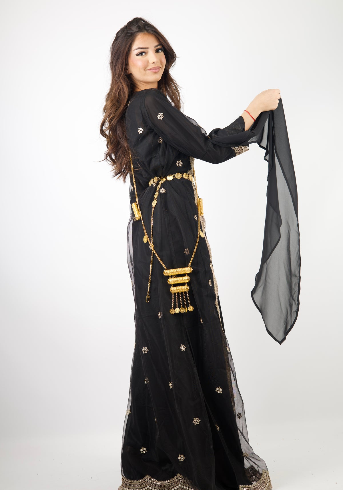 Awêne Kurdish Dress Black