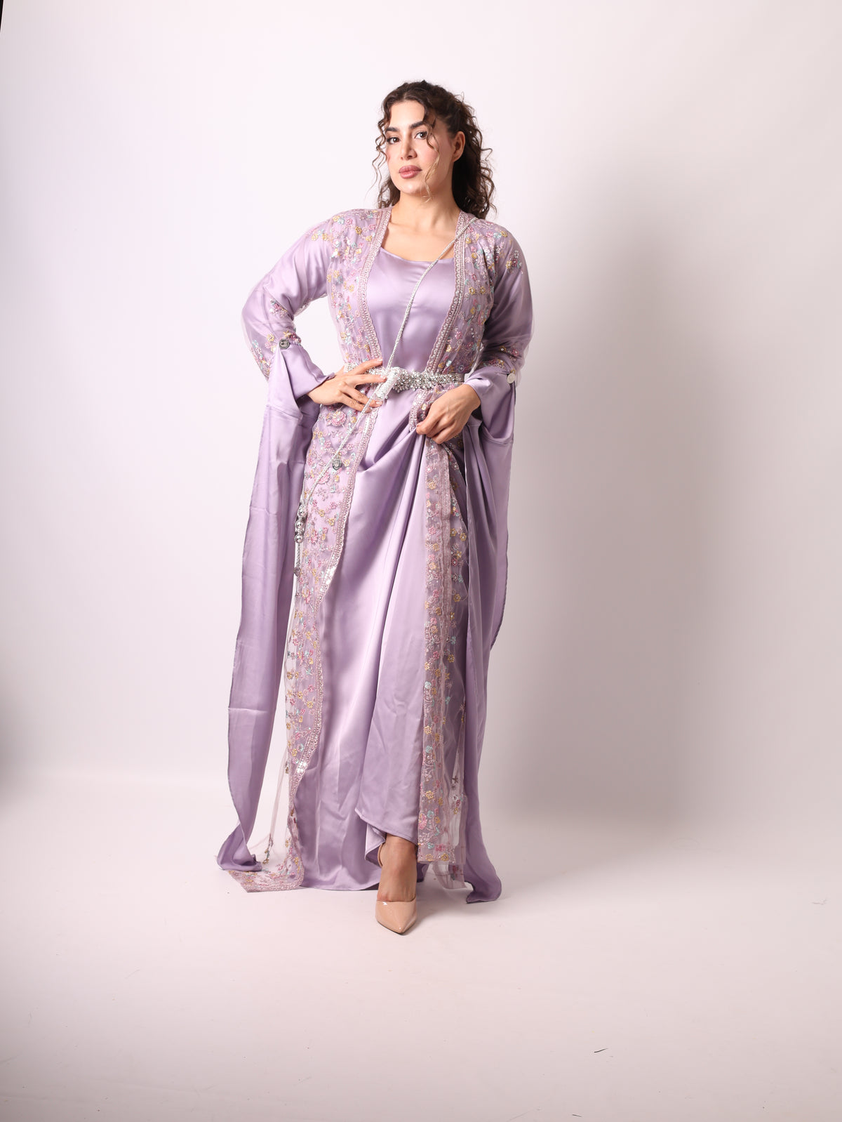 Soma Kurdish Dress Lavender