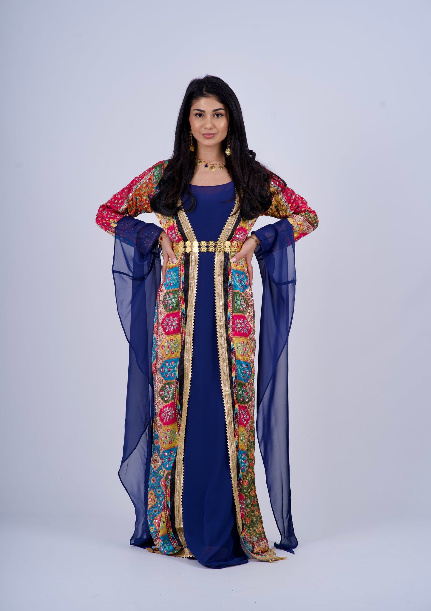 Rengin Collection with Black Dress in 3 items