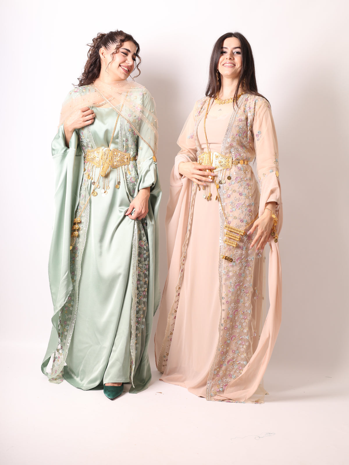 Soma Kurdish Dress Light Green