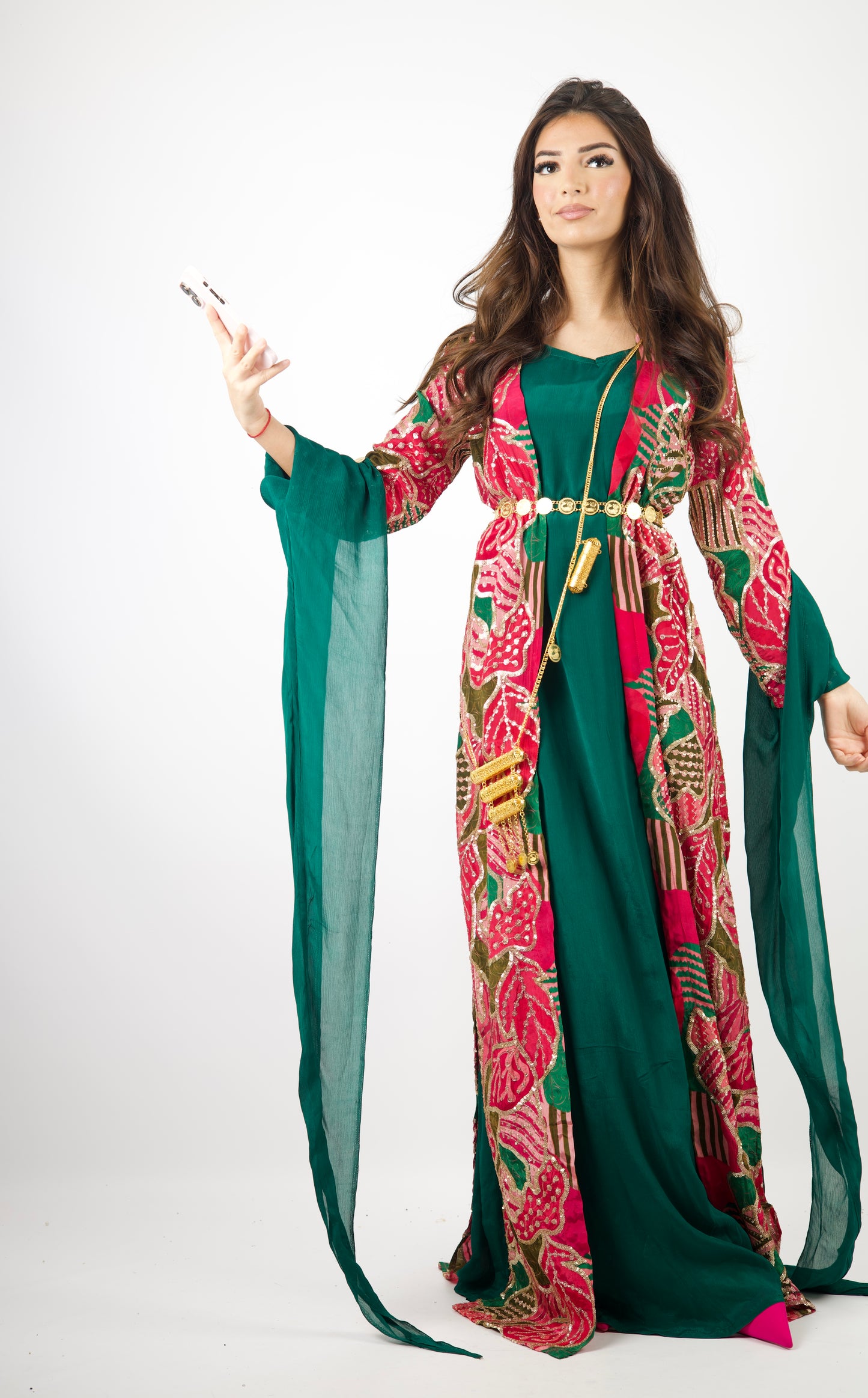 Peraw Kurdish Dress Green