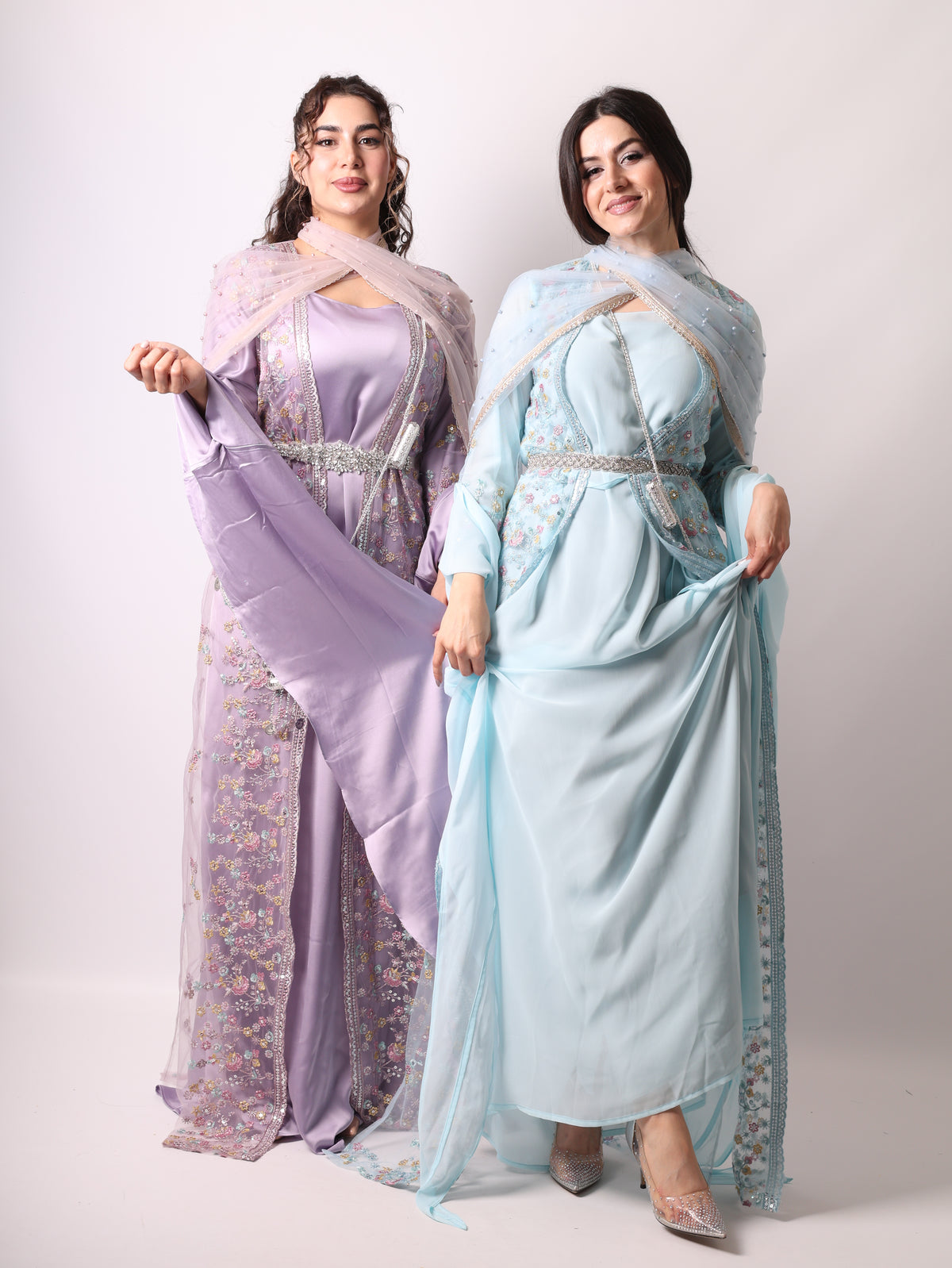 Soma Kurdish Dress Sky Blue Soma سۆما