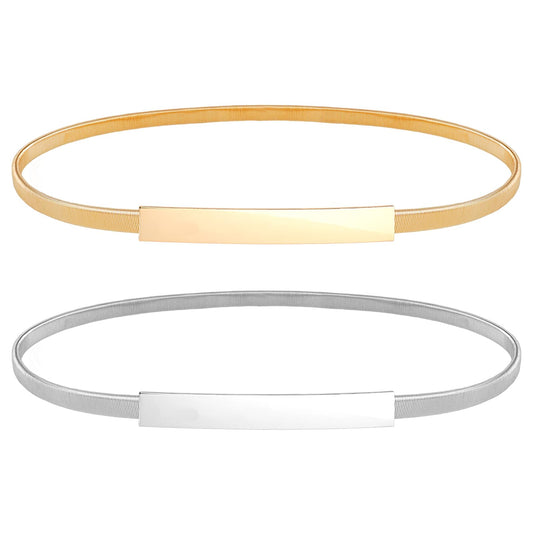 Silbernes und goldenes Smartpaket 2 Gürtel