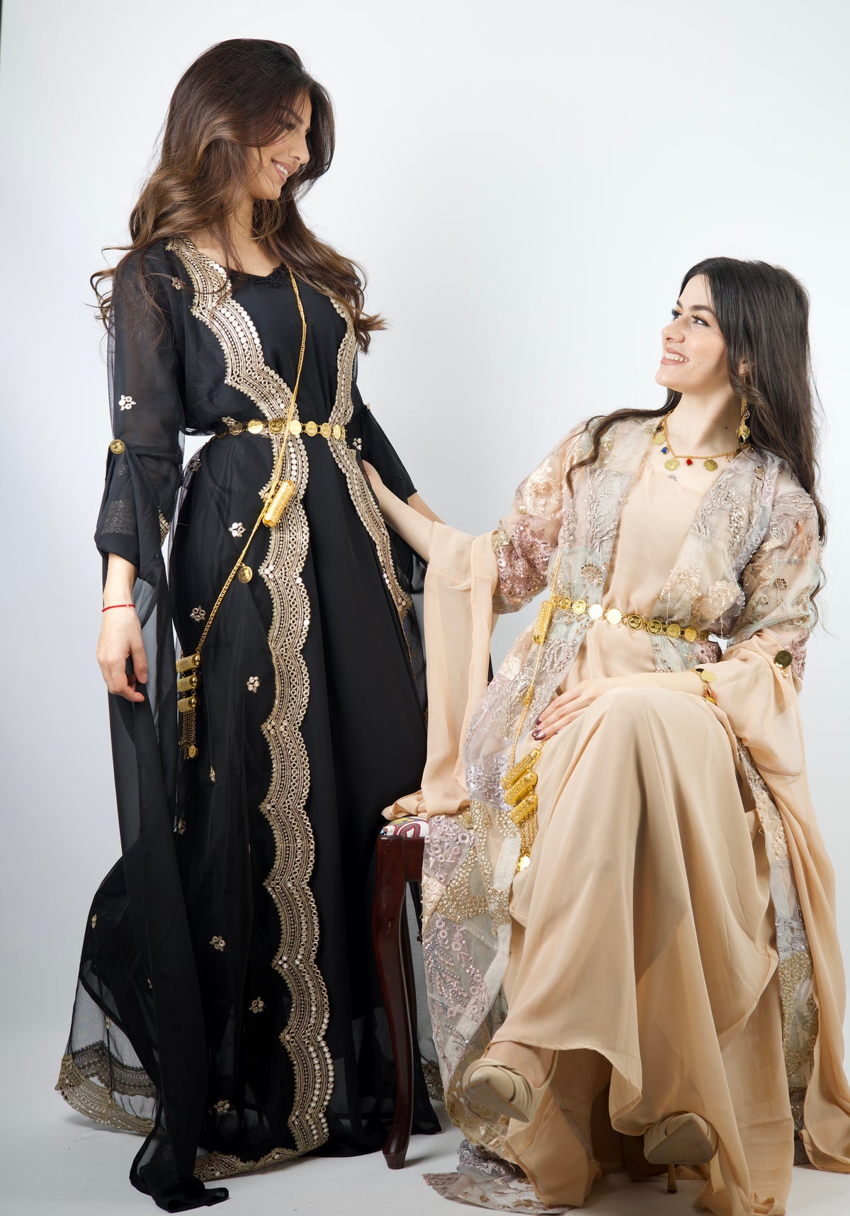 Awêne Kurdish Dress Black