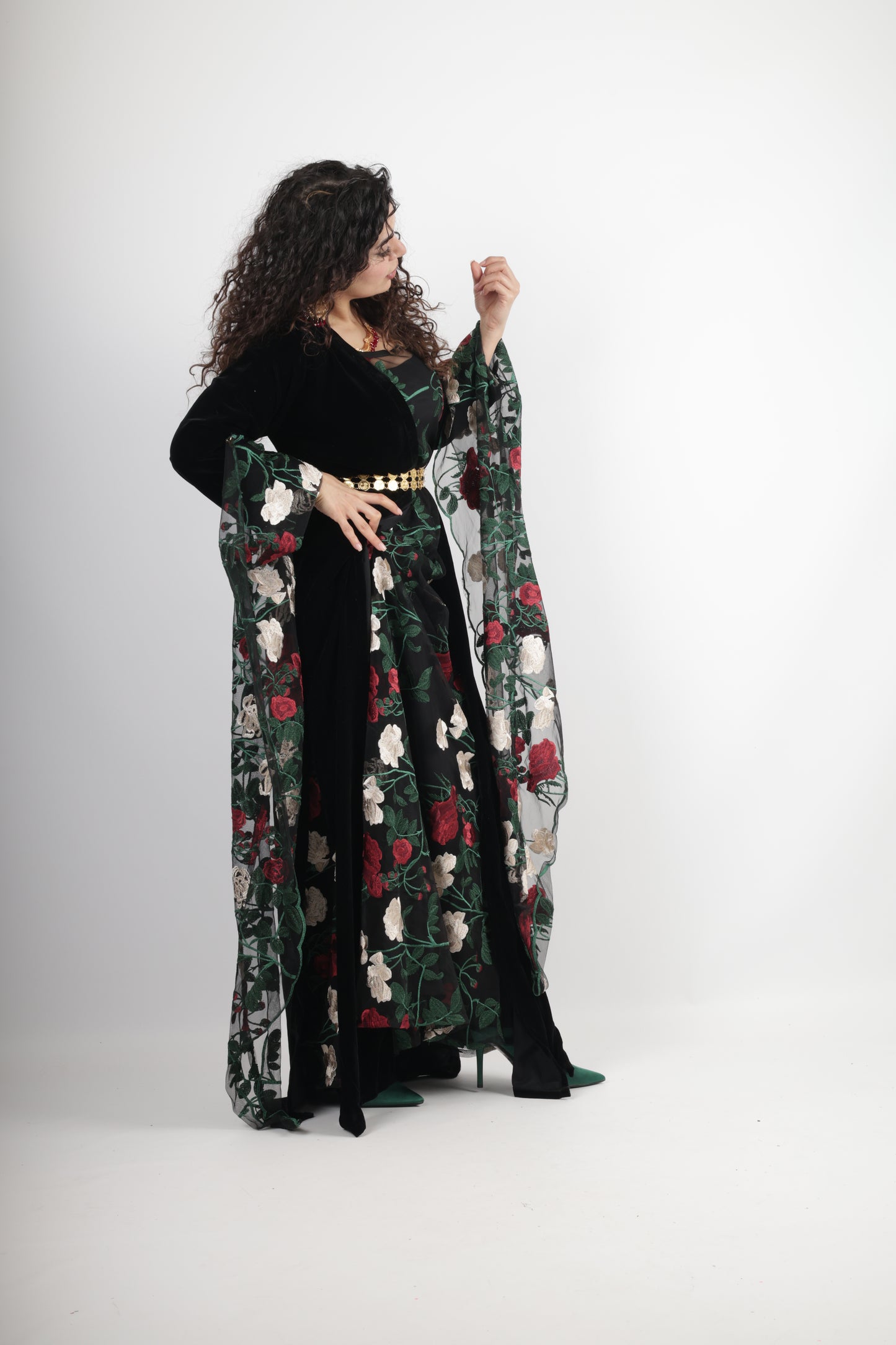 Gula sur  Kurdish Dress 3 items