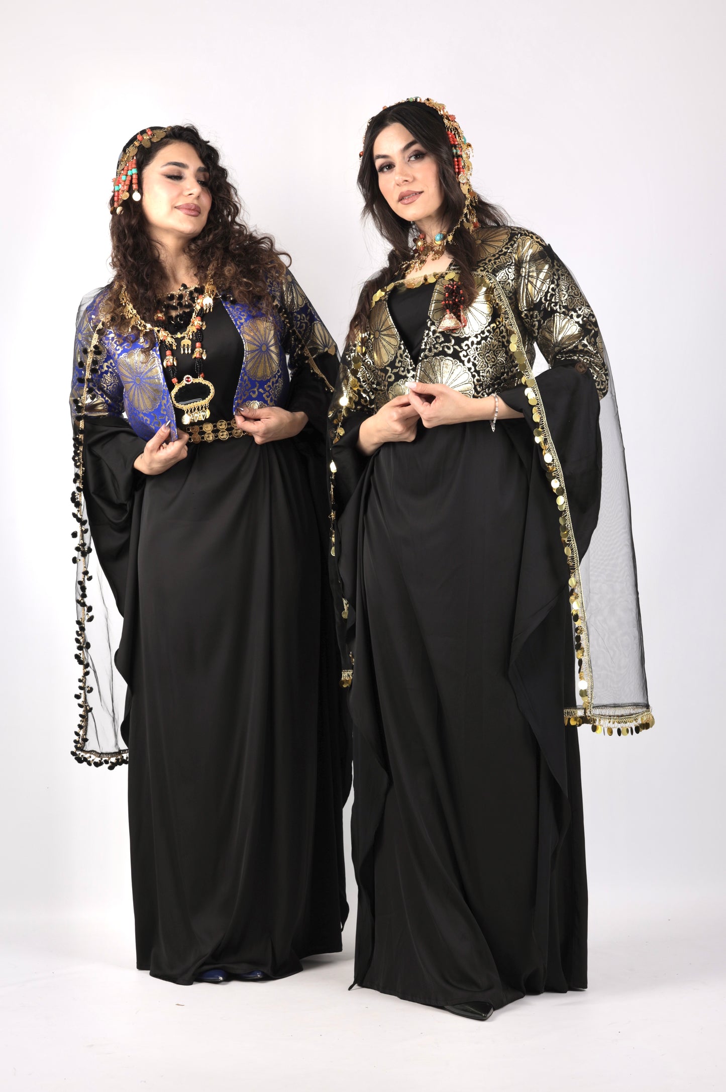 Carbon Blue  Salte - vest with Arms Kuwaiti - ( only one item )