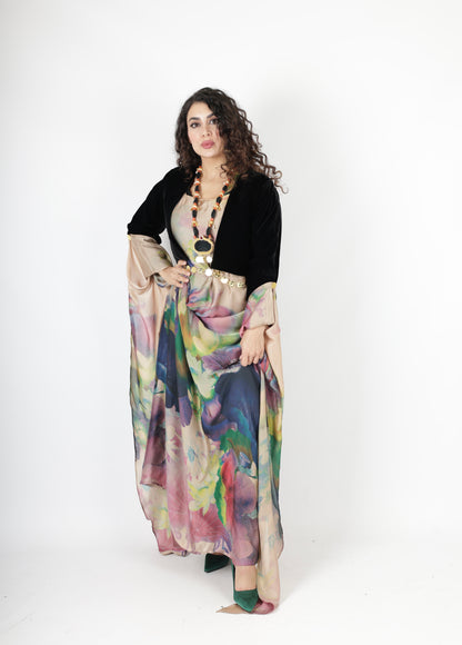 Chnar Kurdish Dress complete with Salte velvet 3 items
