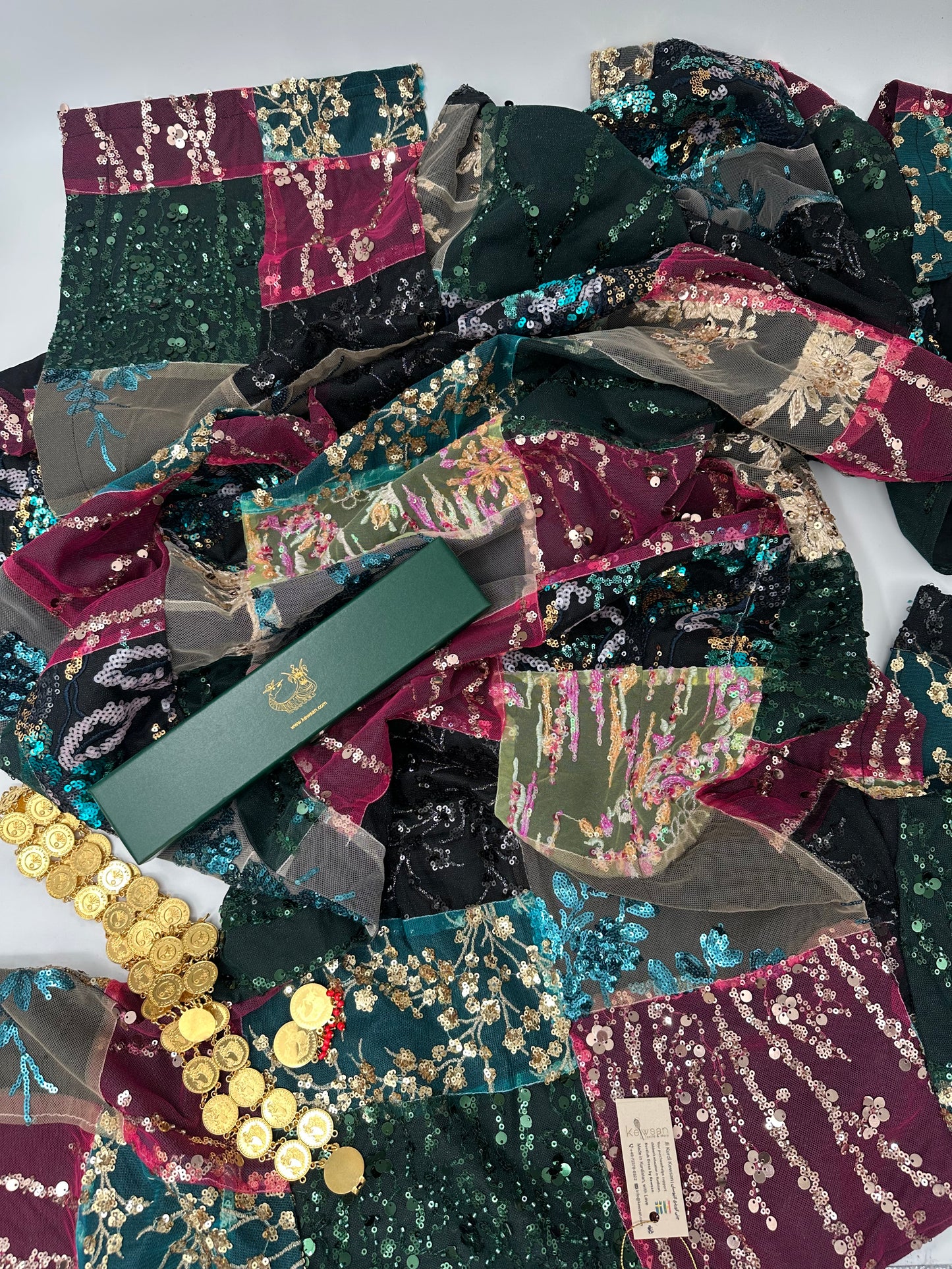 Shai eco collection Kurdish Dress 3 items and accessories including