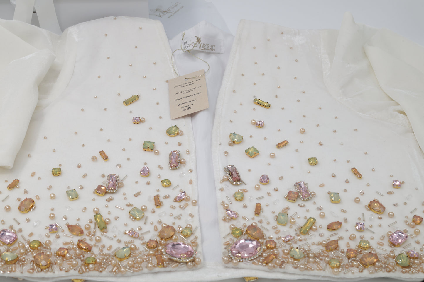 Hand Made Salte Kolinja Kurdish Vest with arms