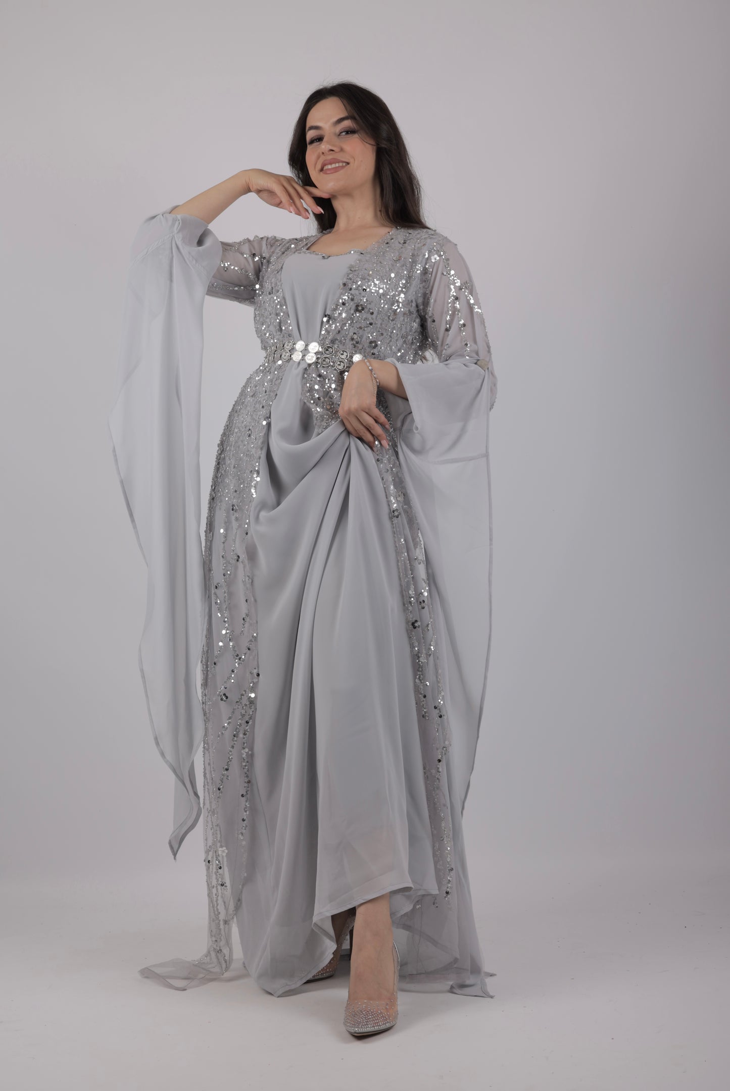 Newroz Collection Grey with Silver