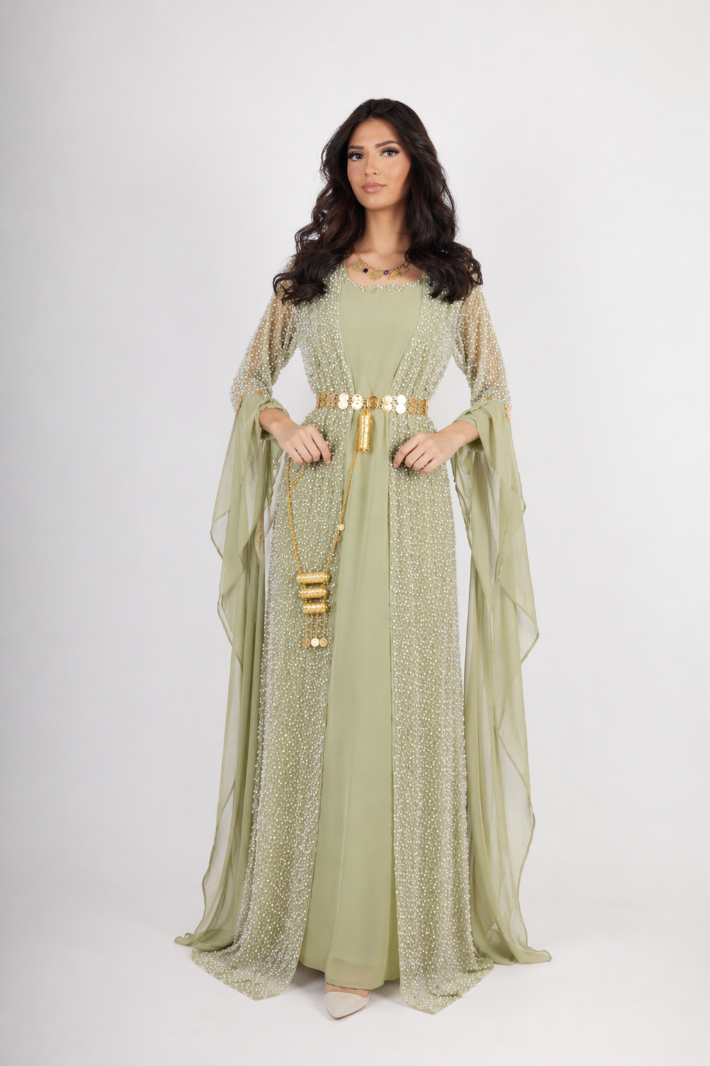 Merwari Kurdish Dress Zaitoni