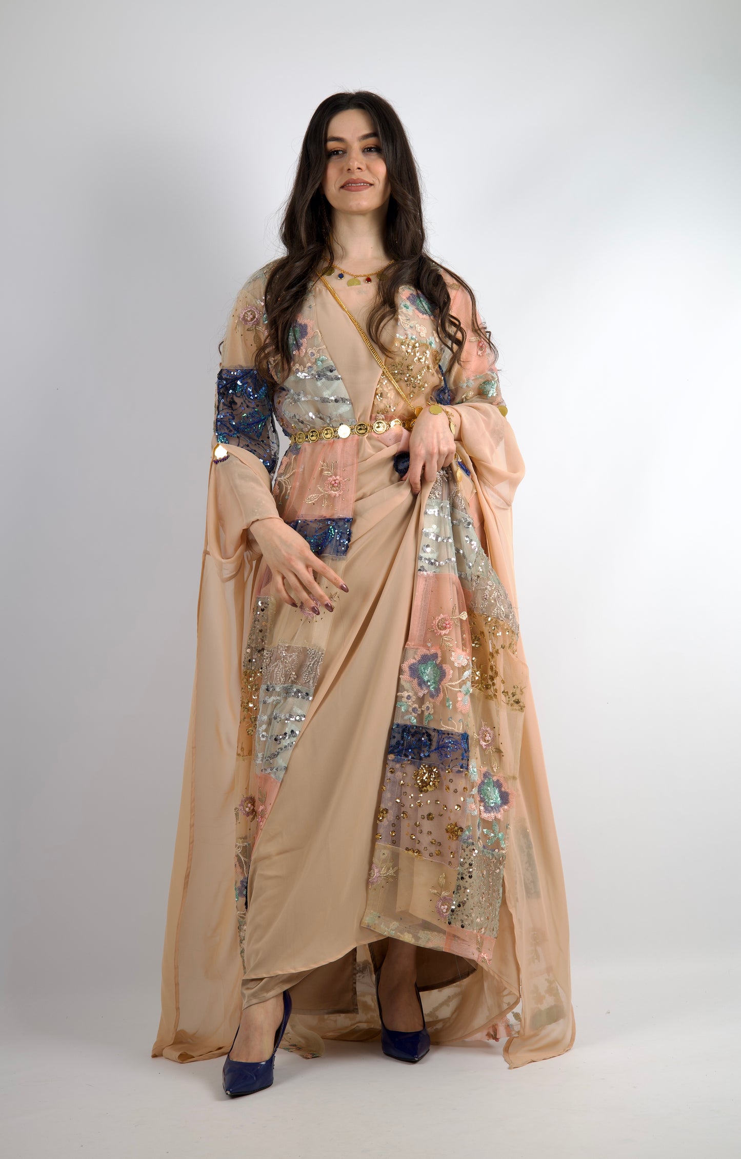 Sorme– Exclusive Kurdish Eco Set  Handcrafted • Sustainable • Meaningful  3 items and includes Belt and Arm pins as gift