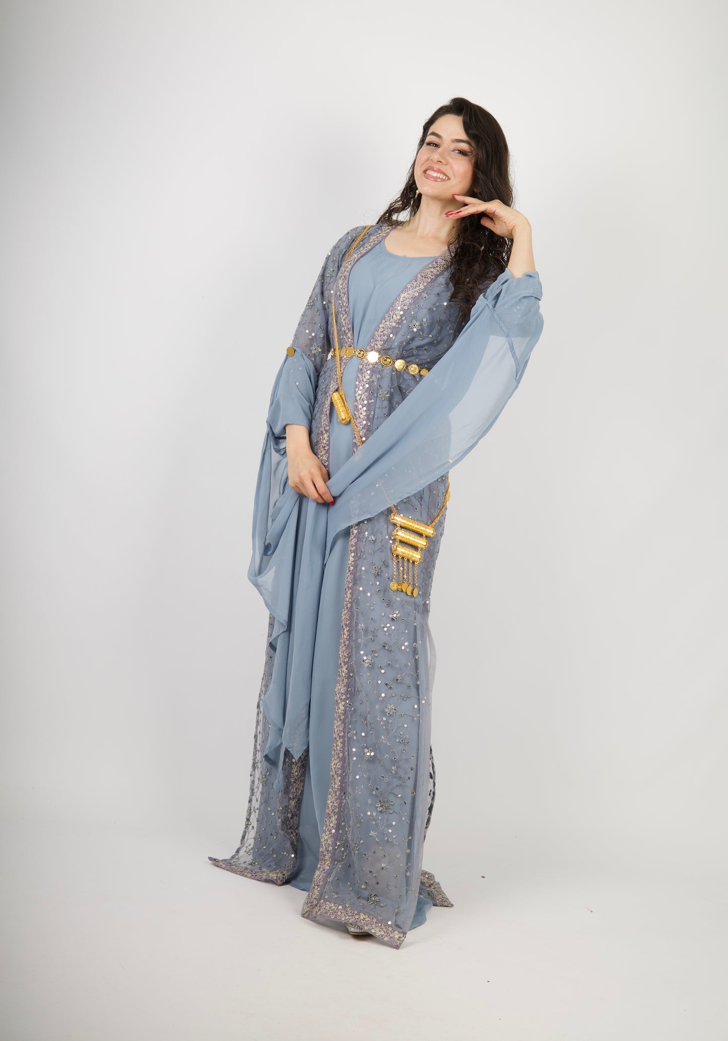 Hana Collection blue tone 3 items including