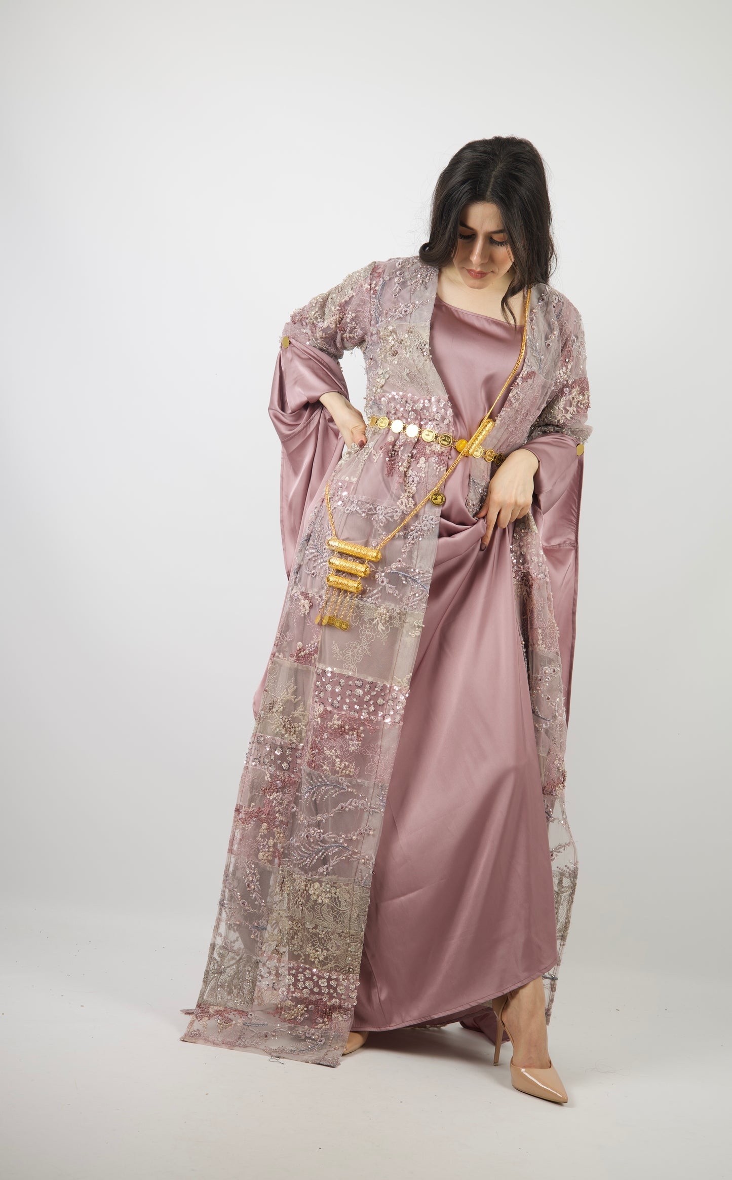 Awindar – Exclusive Kurdish Eco Set  Handcrafted • Sustainable • Meaningful  3 items and includes Belt and Arm pins as gift