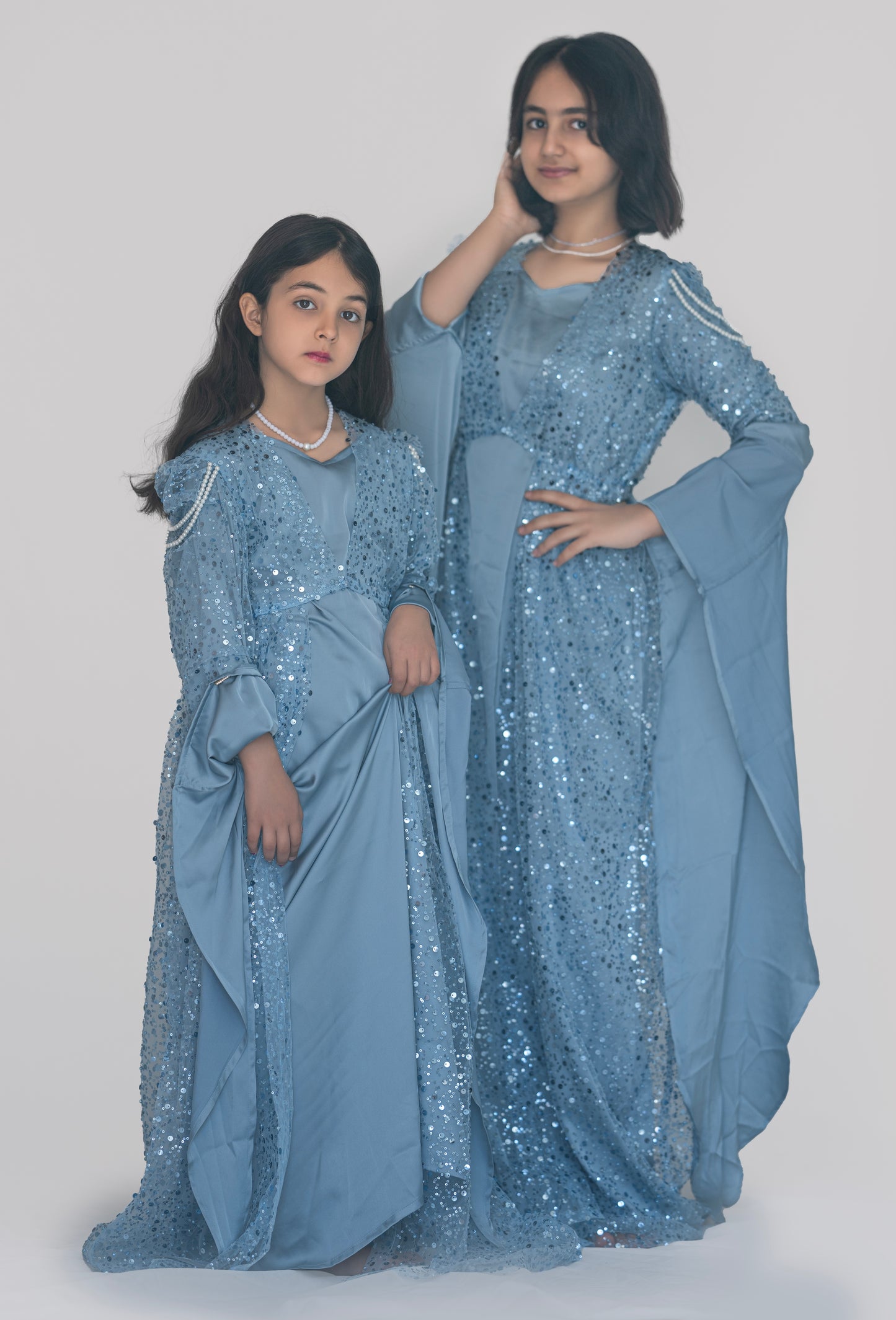 Kurdish Blue Princes With Pearls 1-11 years