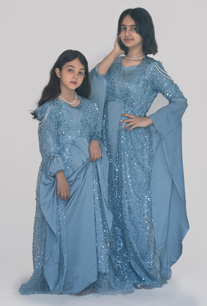 Kurdish Blue Princes With Pearls 1-11 years