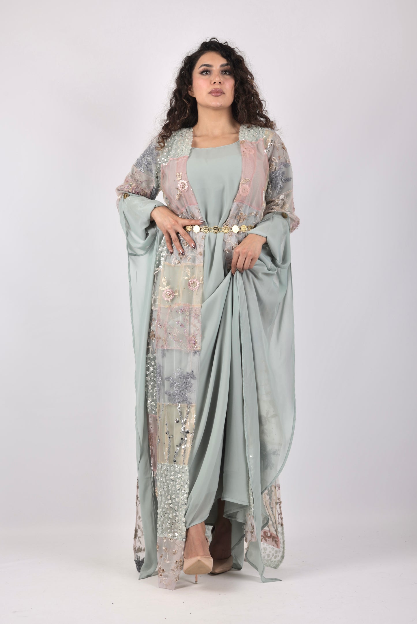 Awesar – Exclusive Kurdish Eco Set  Handcrafted • Sustainable • Meaningful  5 items and includes Belt and Arm pins as gift