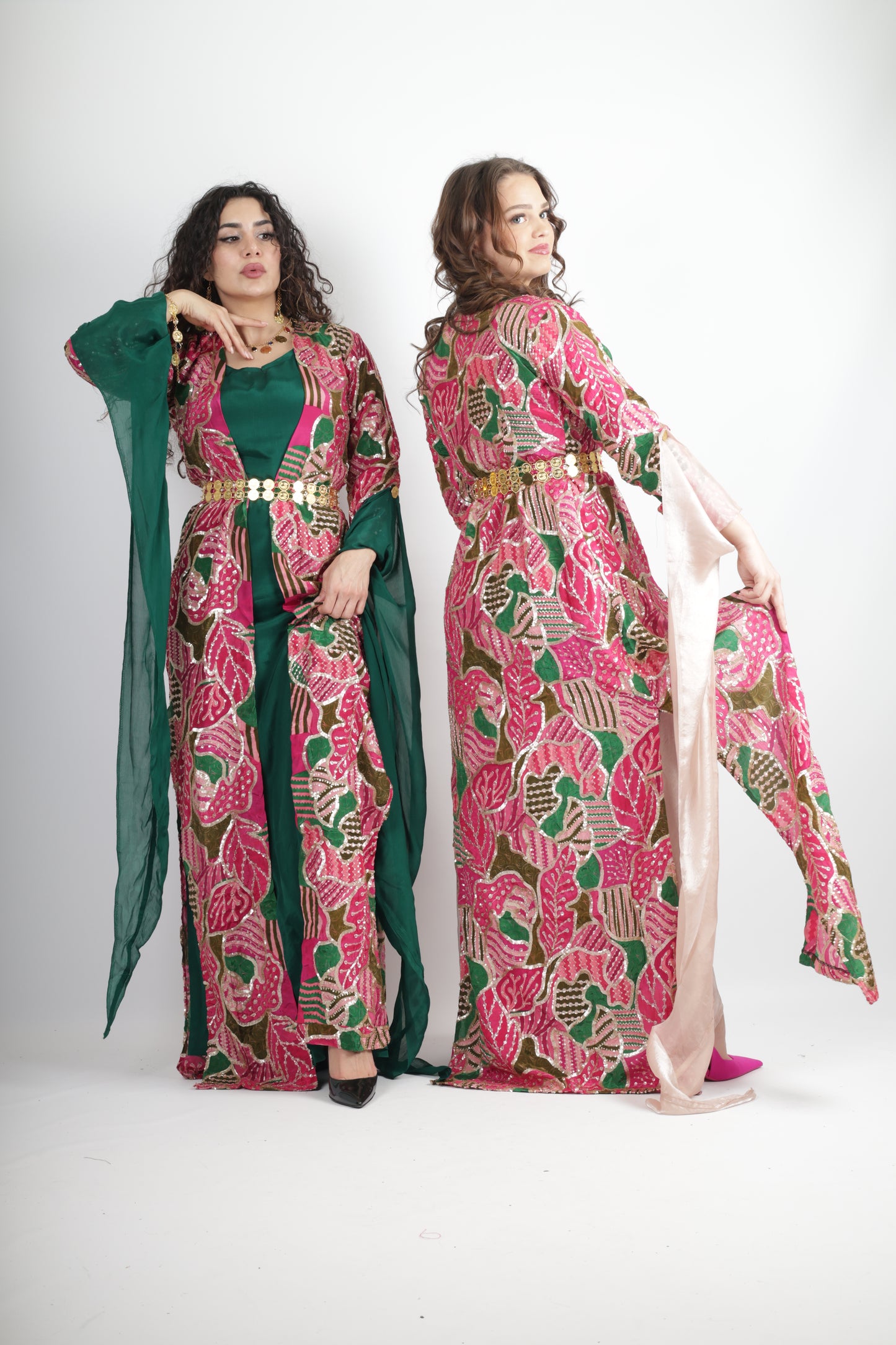 Peraw Kurdish Dress Green