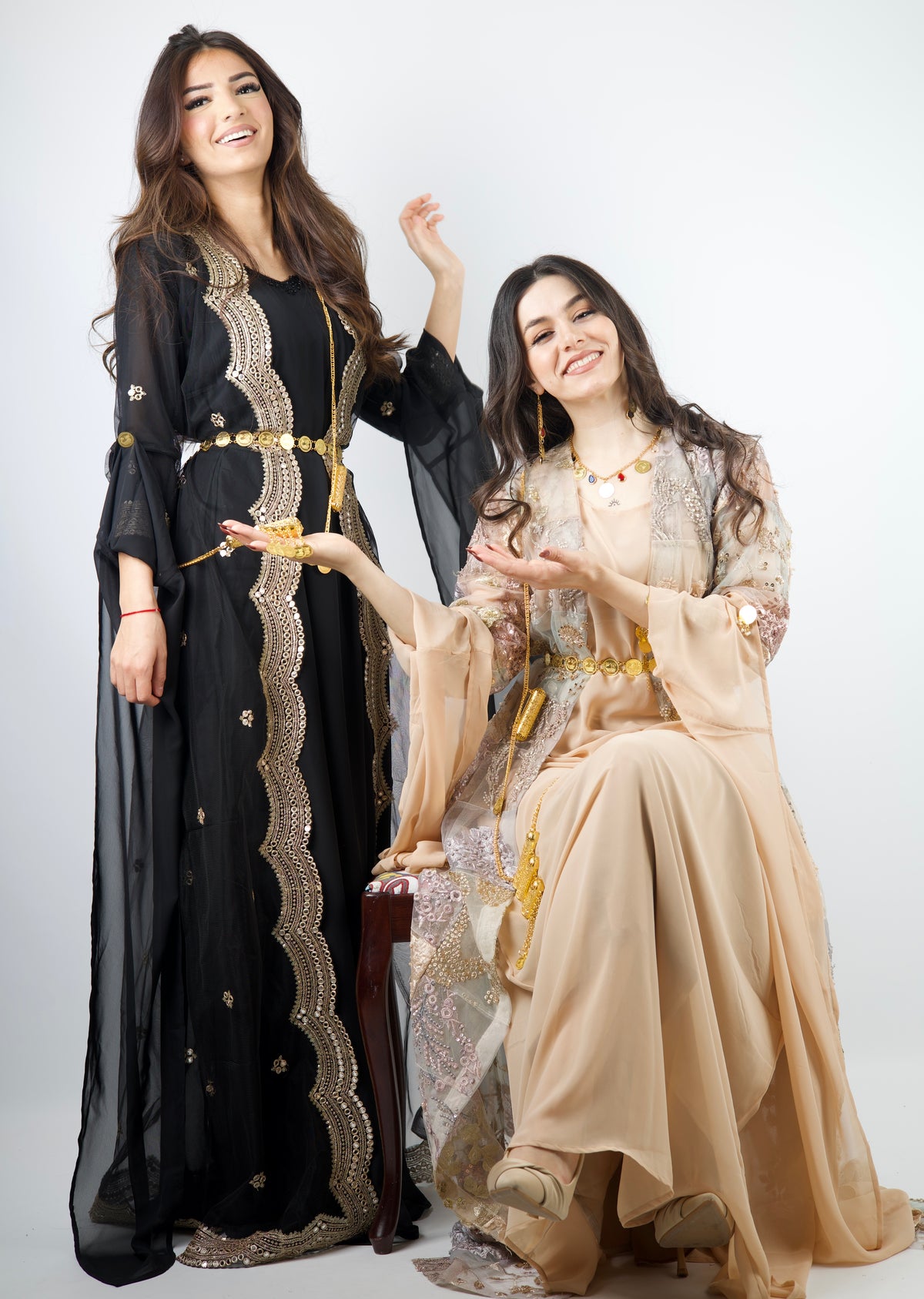 Awêne Kurdish Dress Black