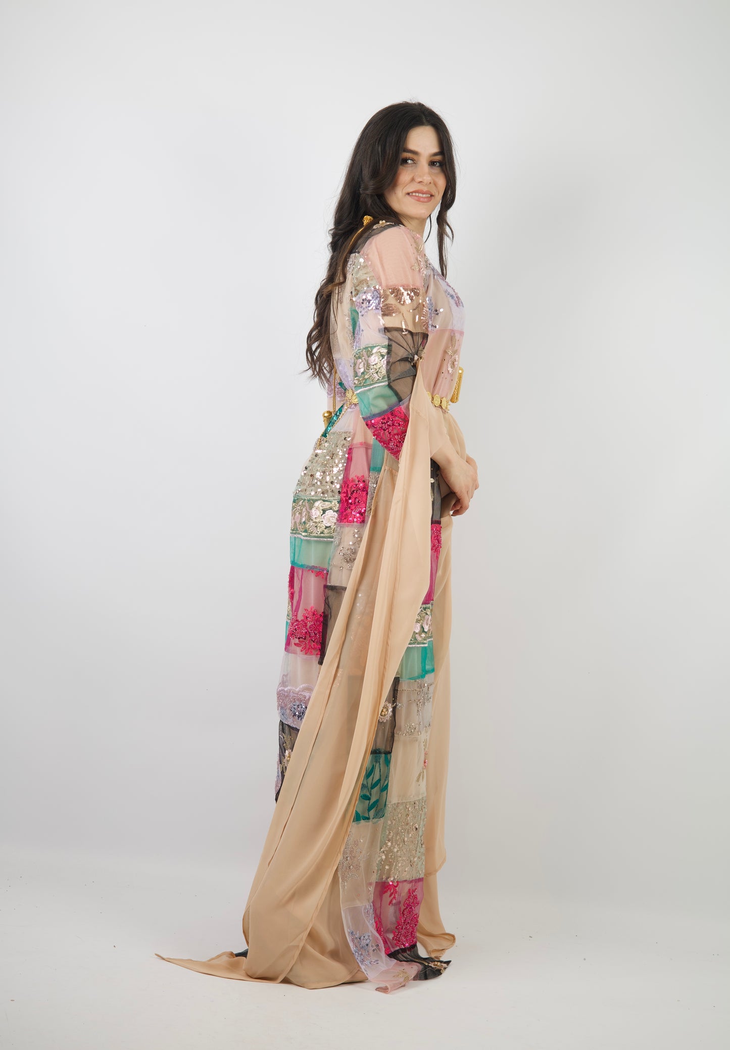 Hiwa– Exclusive Kurdish Eco Set  Handcrafted • Sustainable • Meaningful  5 items and includes Belt and Arm pins as gift