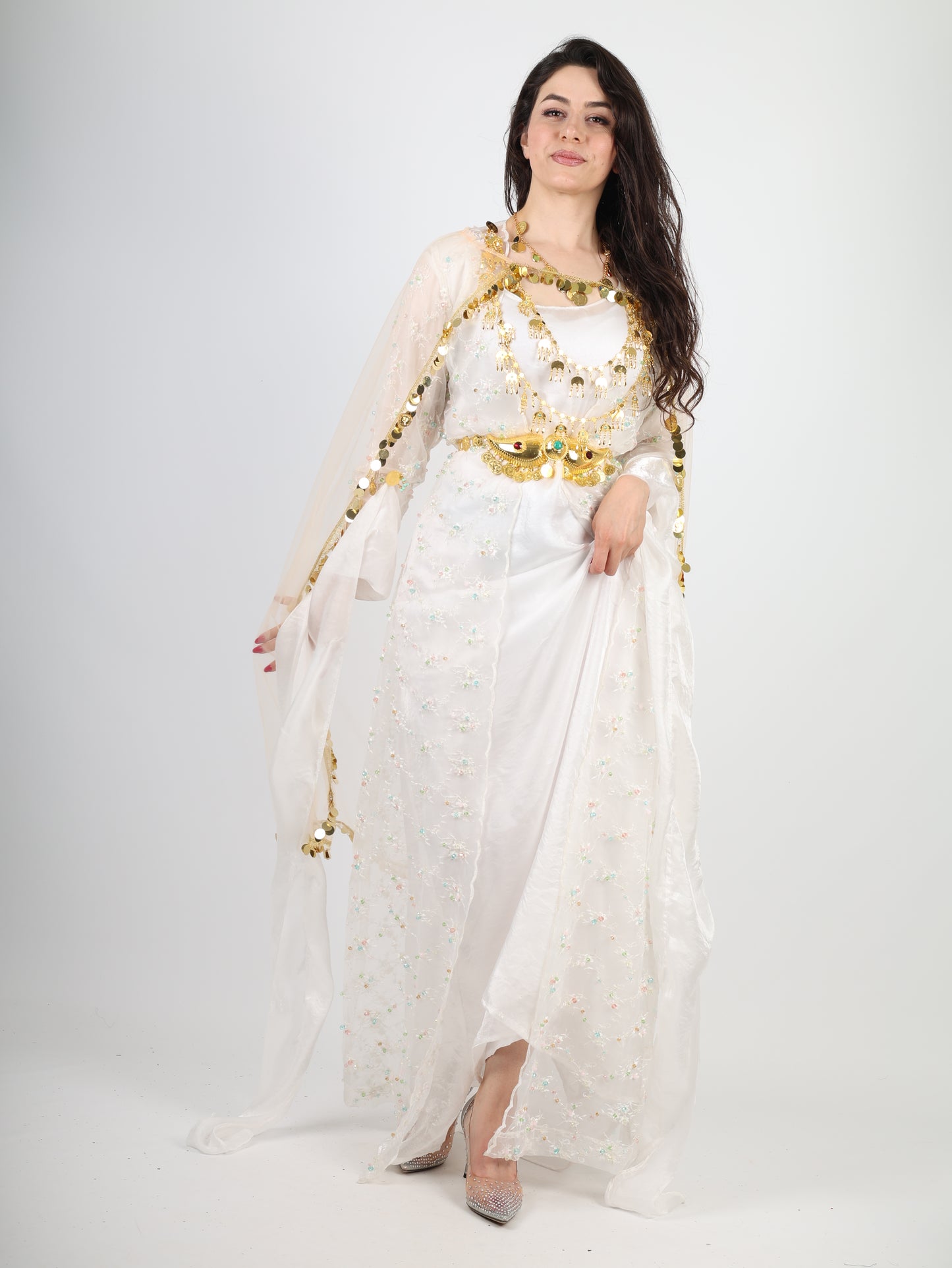 White Dress includes accessories