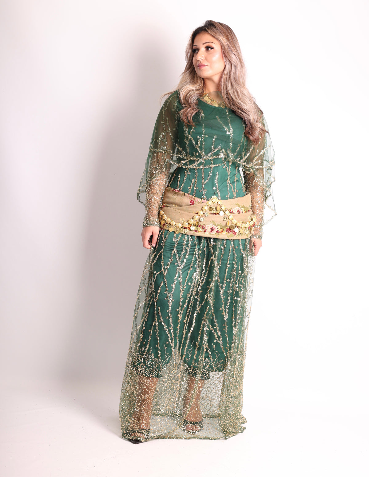 Mukeryani Newroz Dark Green
