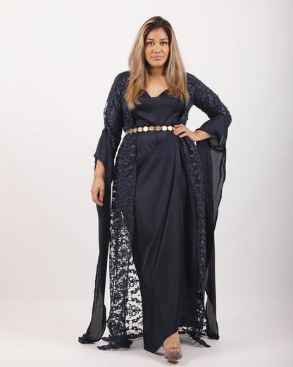 Jiran Design Navy BlueKewsan textile and more Kurdish women, Kurdish clothes, Kurdische kleider