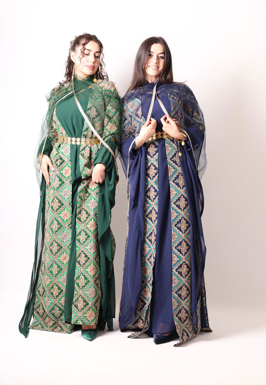 Monire Navy Blue 4  items including Dasmal with Navy Blue