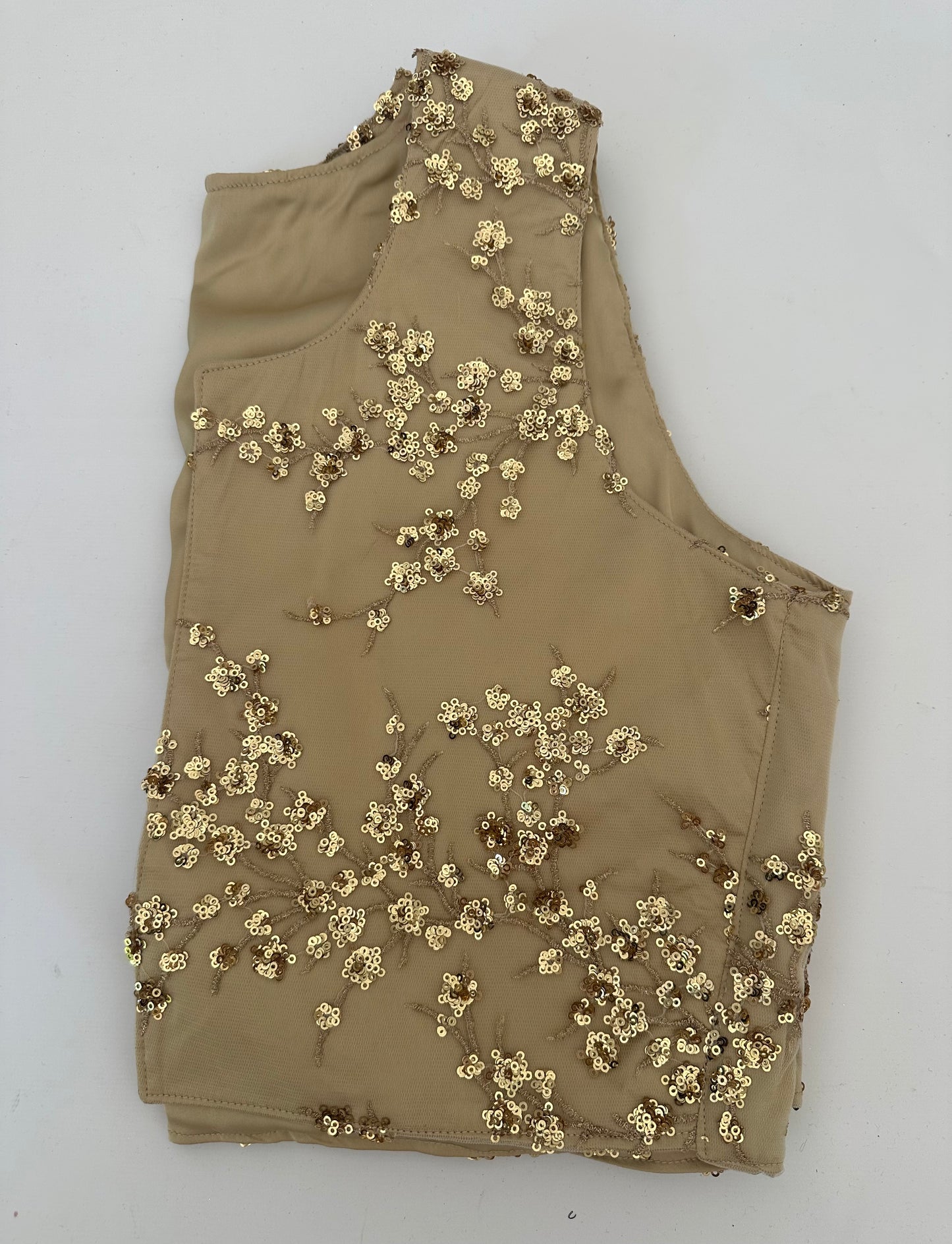 Gold beige vest Helak Soxma