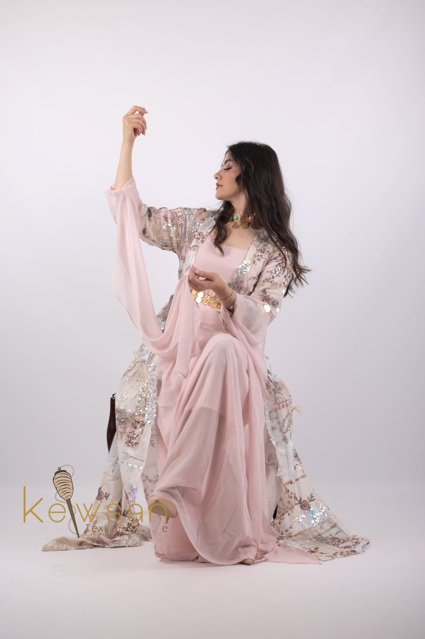 Beyan Eco Collection ژینگە کالکشن includes Belt and Arm pin Shamaran collection