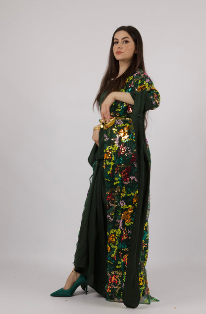 Gulan Dark GreenKewsan textile and more Kurdish women, Kurdish clothes, Kurdische kleider