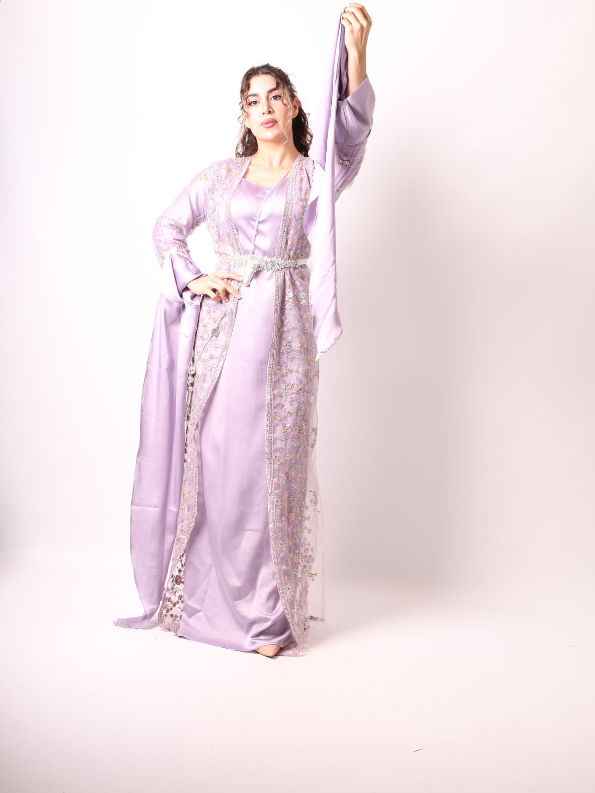 Soma Kurdish Dress Lavender
