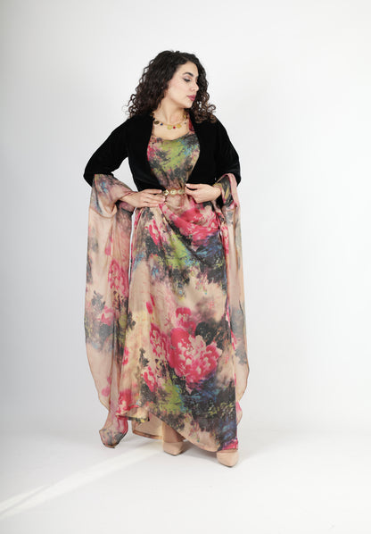 Stran Kurdish Dress complete with Salte velvet 3 items