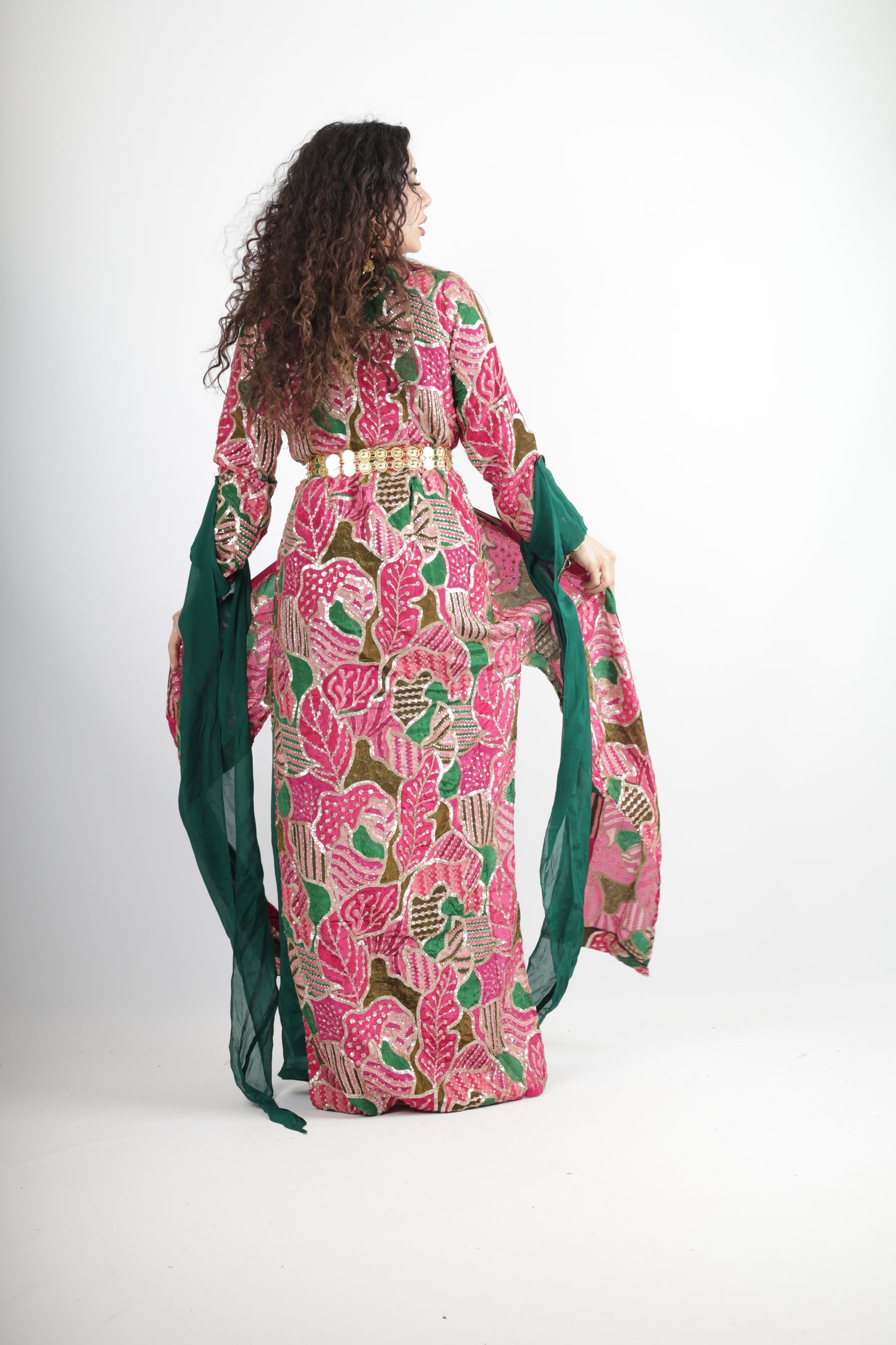 Peraw Kurdish Dress Green