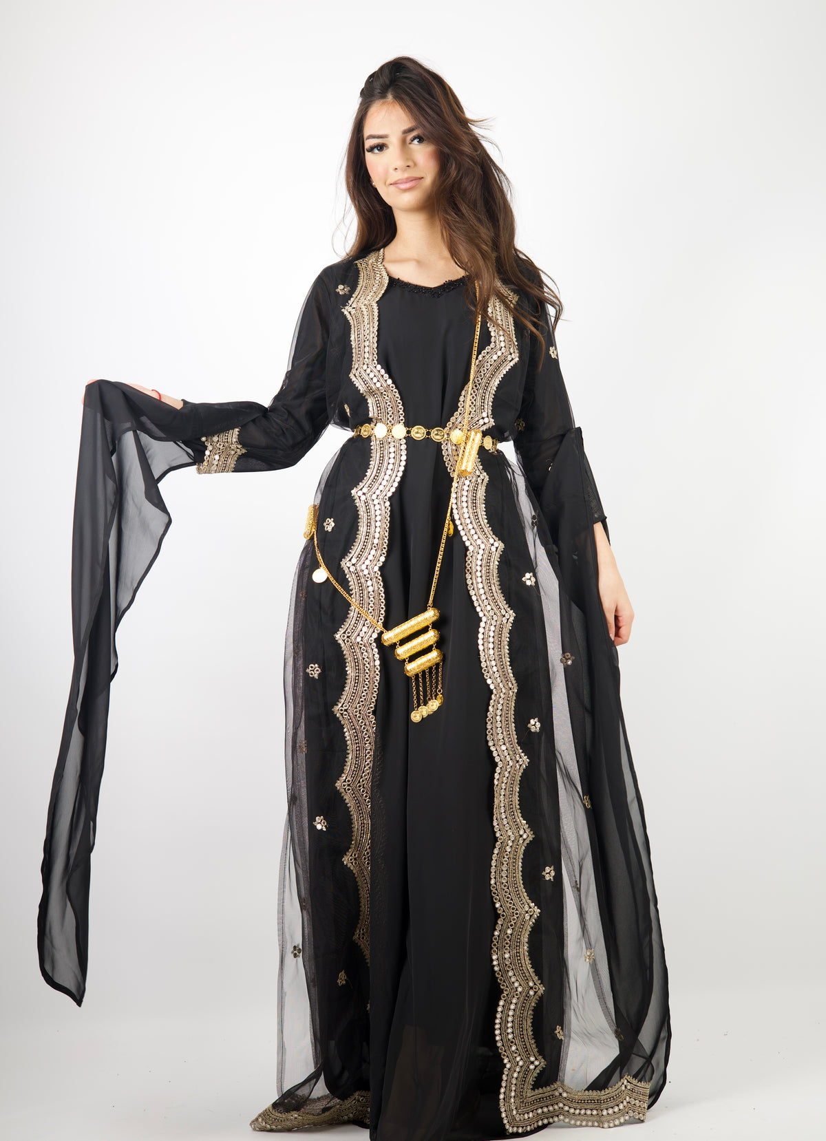 Awêne Kurdish Dress Black