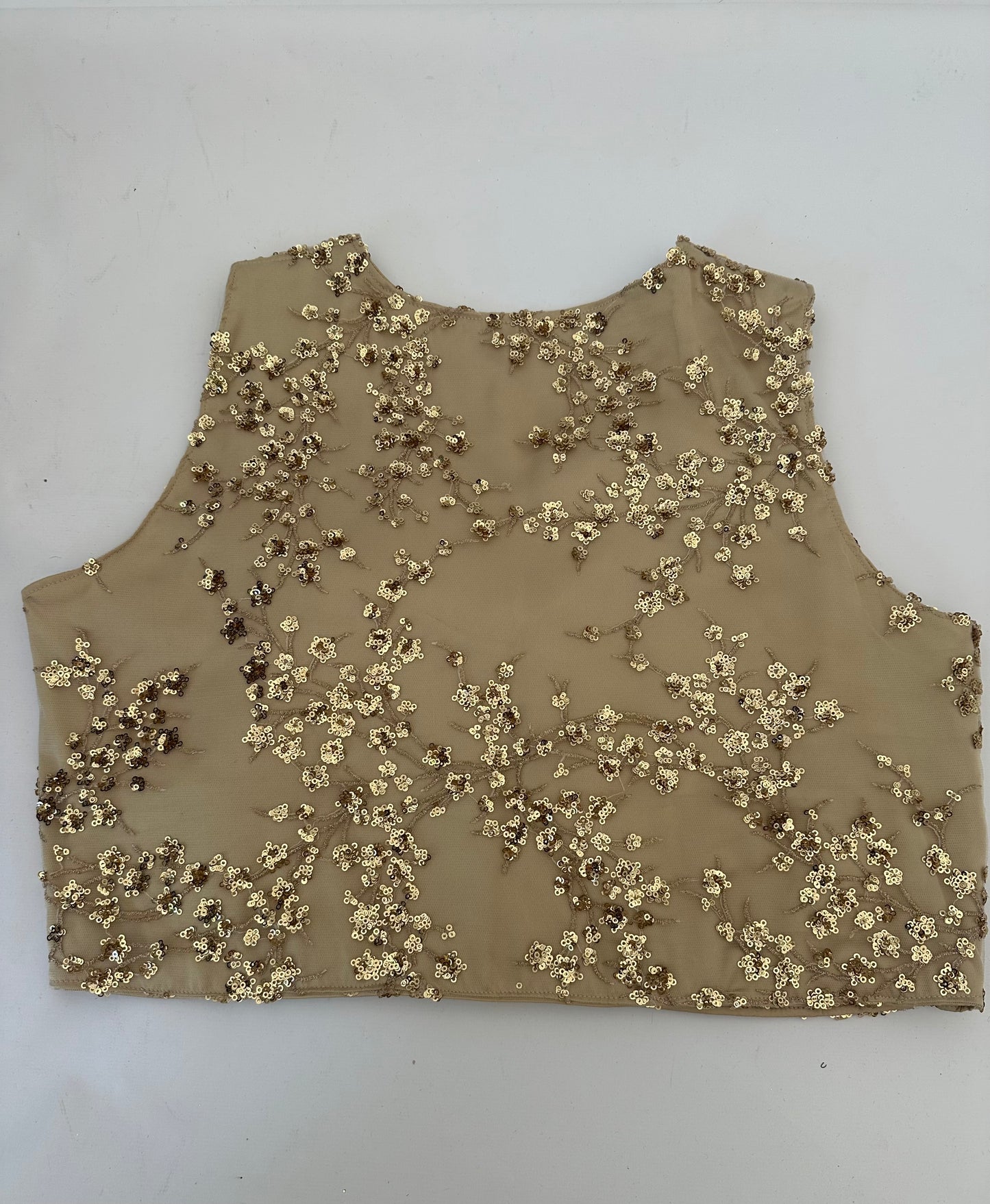 Gold beige vest Helak Soxma