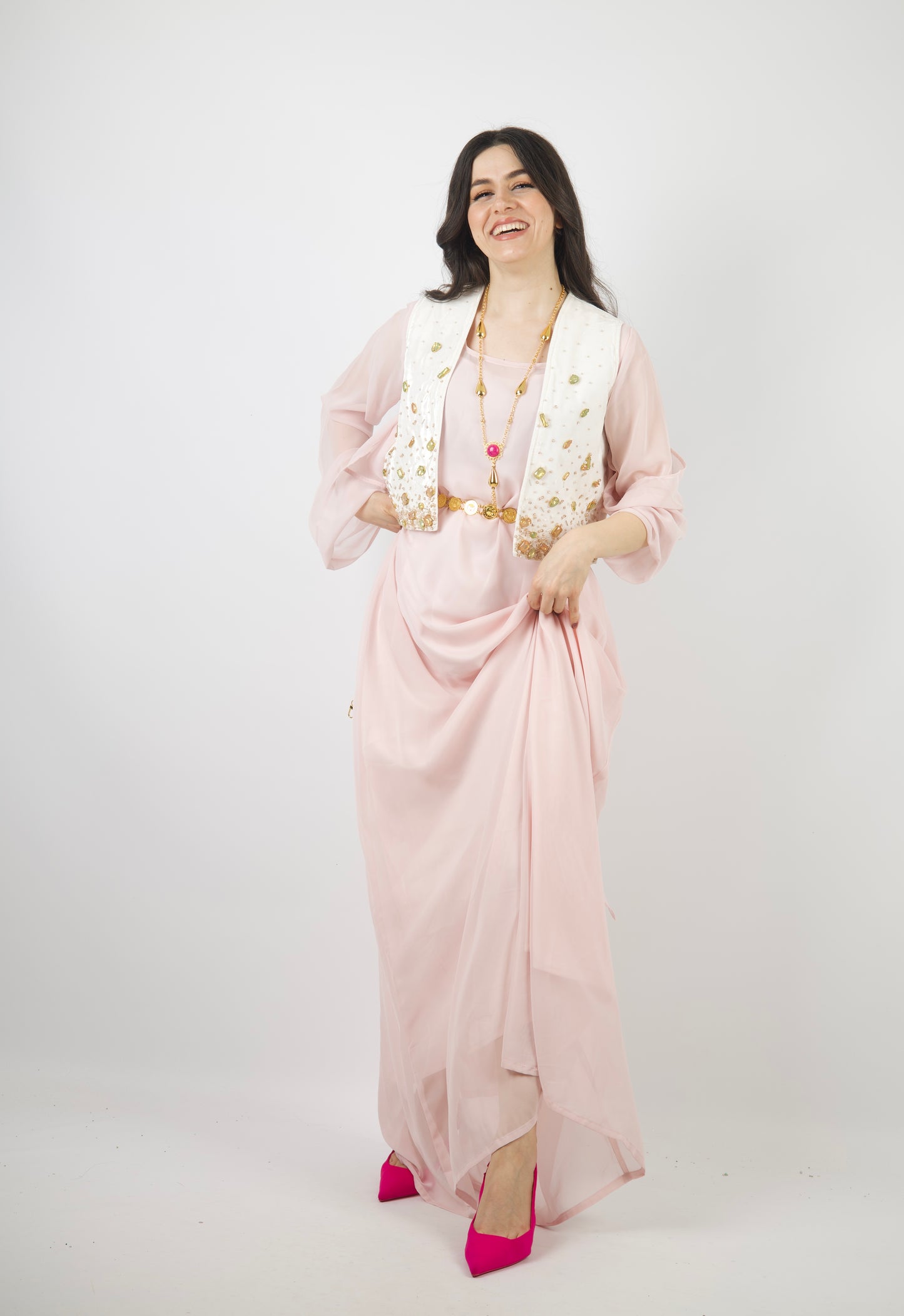 Complete set Hêlak Kurdish Vest hand made