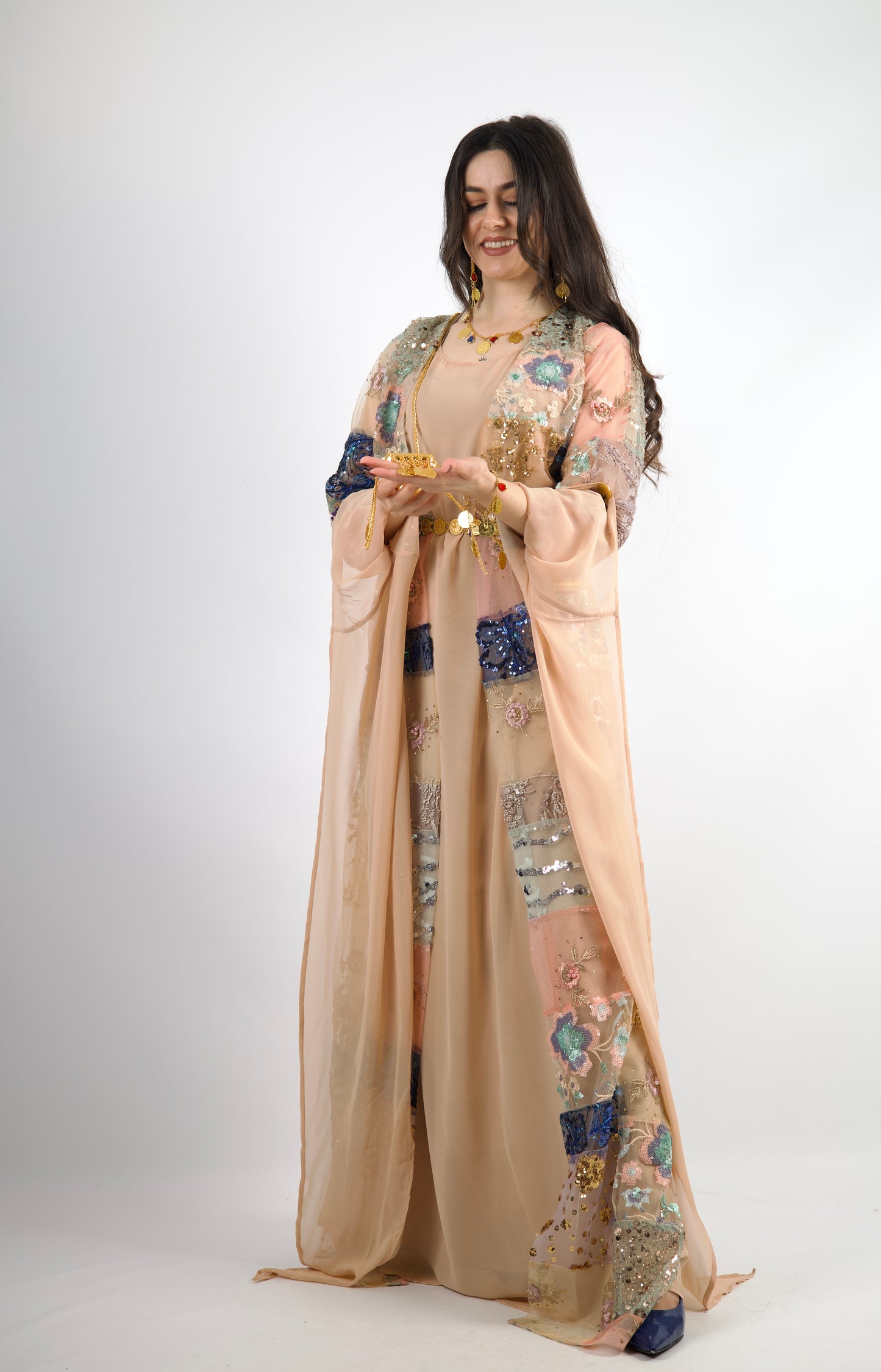 Sorme– Exclusive Kurdish Eco Set  Handcrafted • Sustainable • Meaningful  3 items and includes Belt and Arm pins as gift