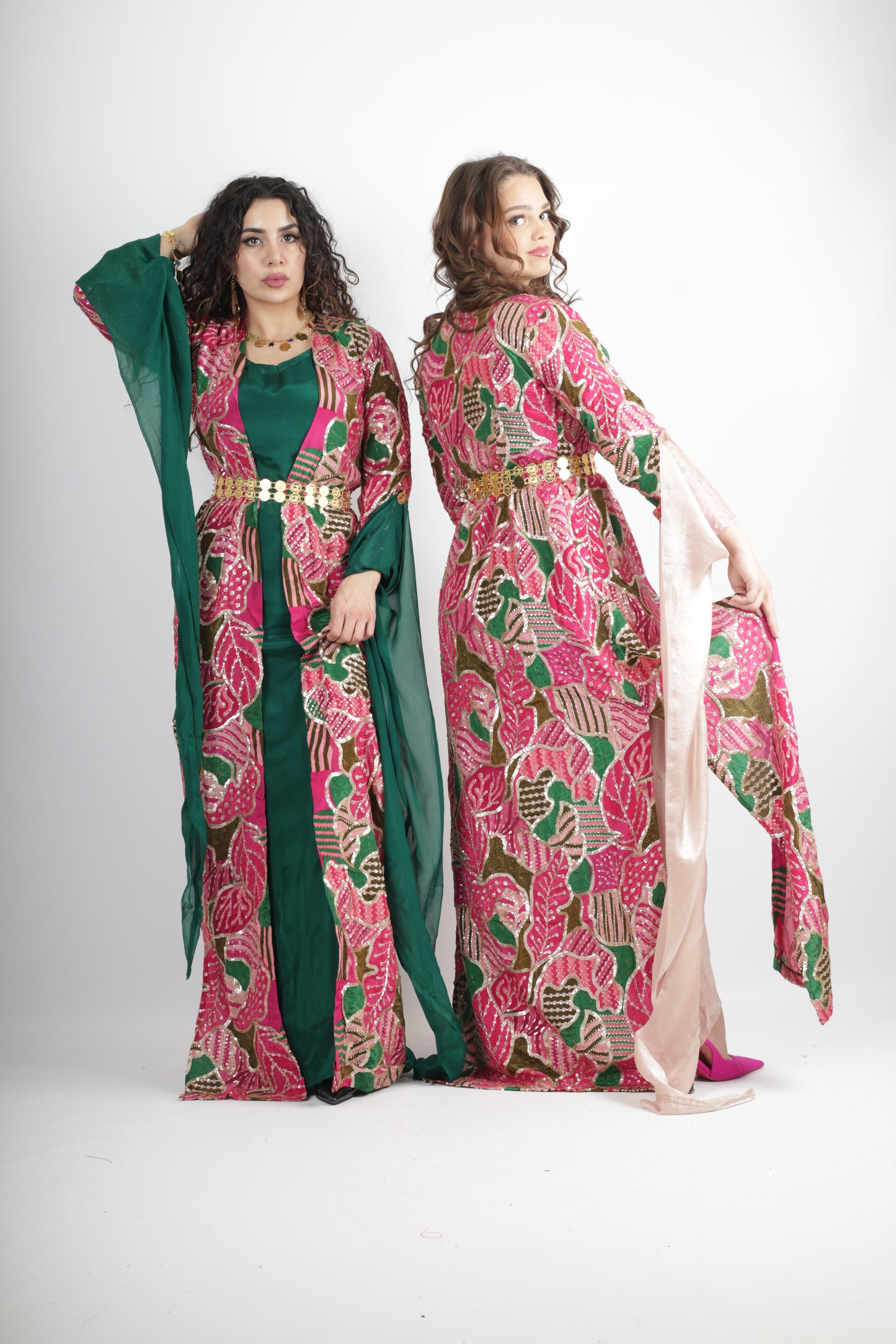 Peraw Kurdish Dress Green