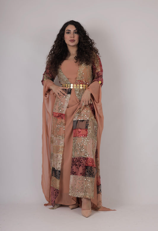 Chapke Kurdish Dress 5 items and accessories including
